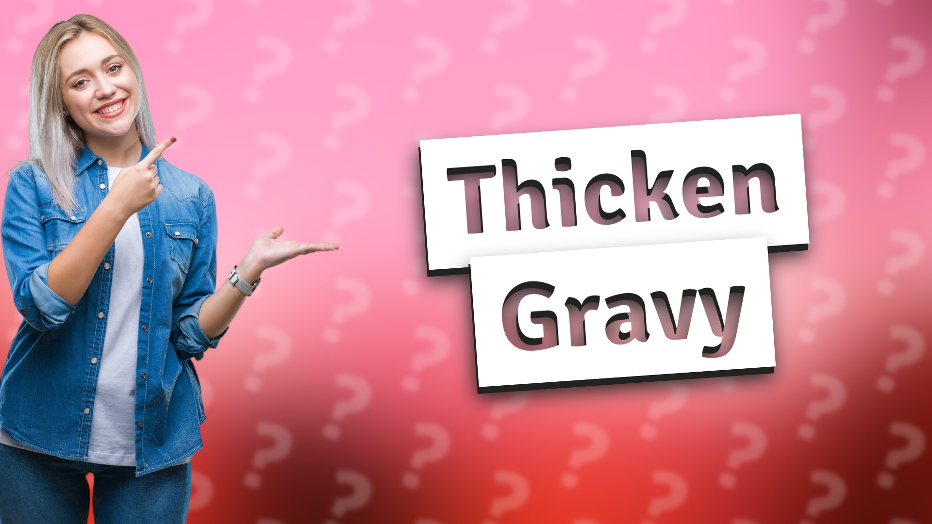 Thicken Gravy
