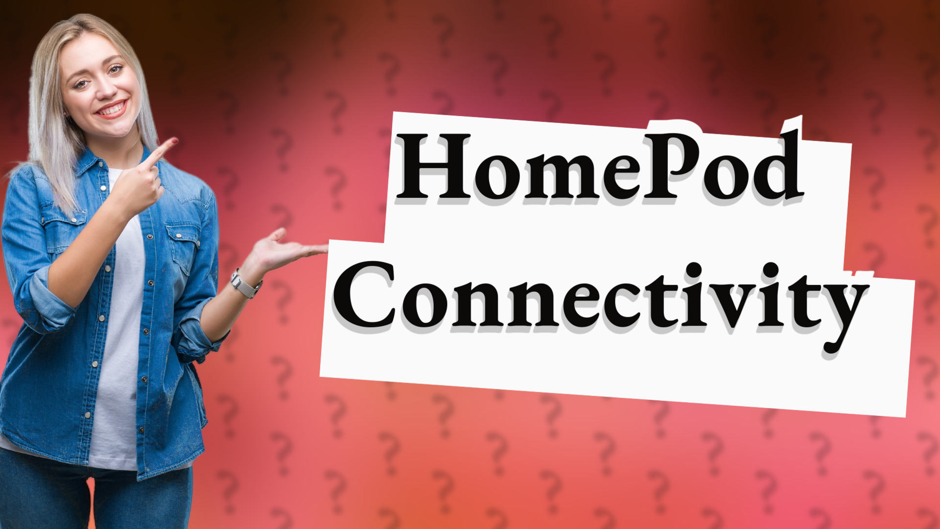 HomePod Connectivity