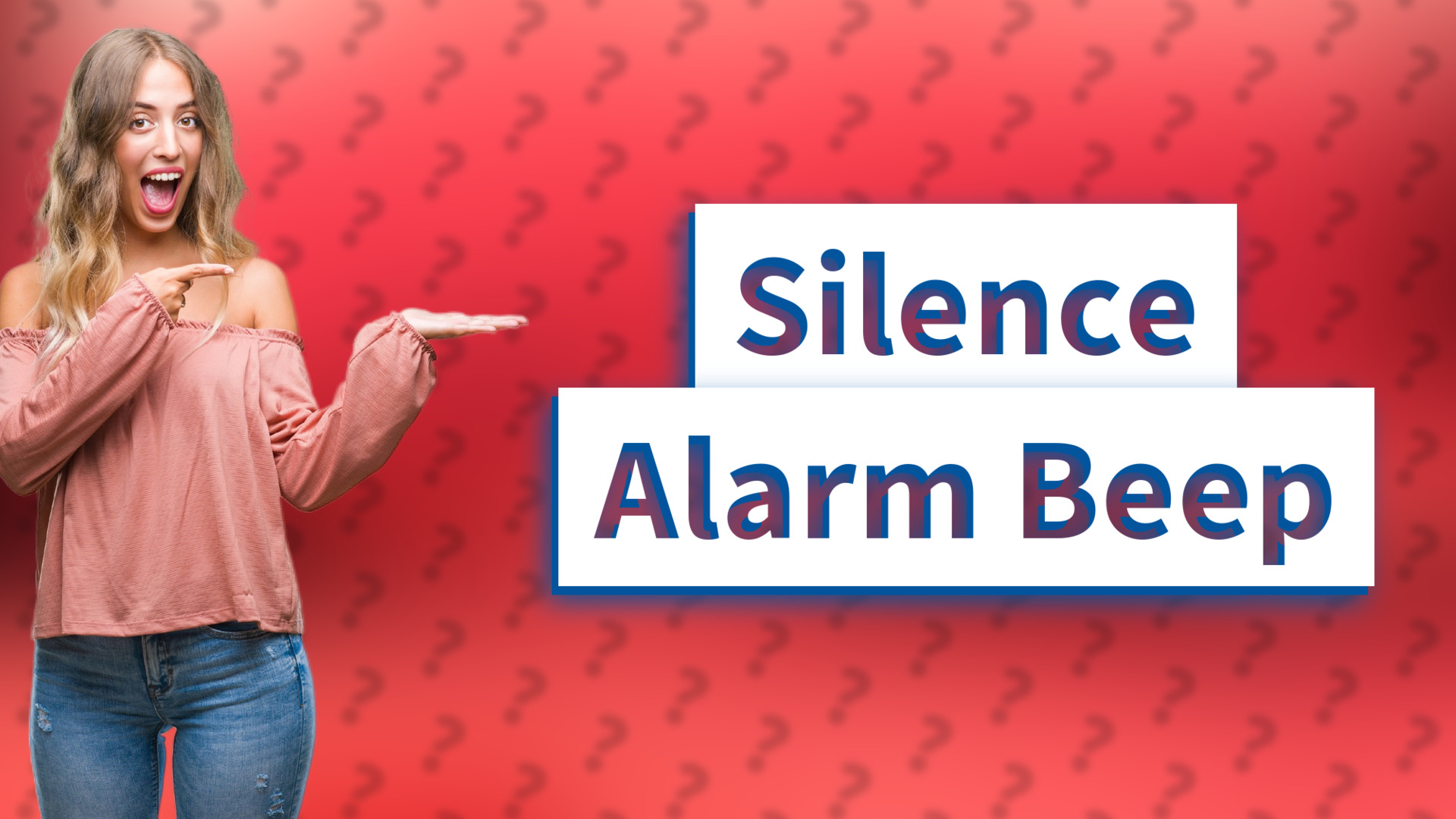 Silence Alarm Beep