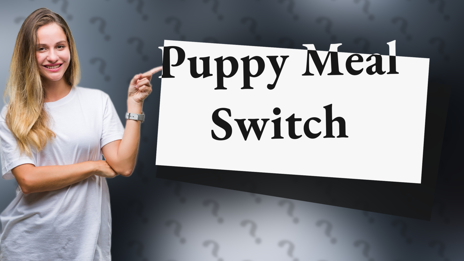 Puppy Meal Switch