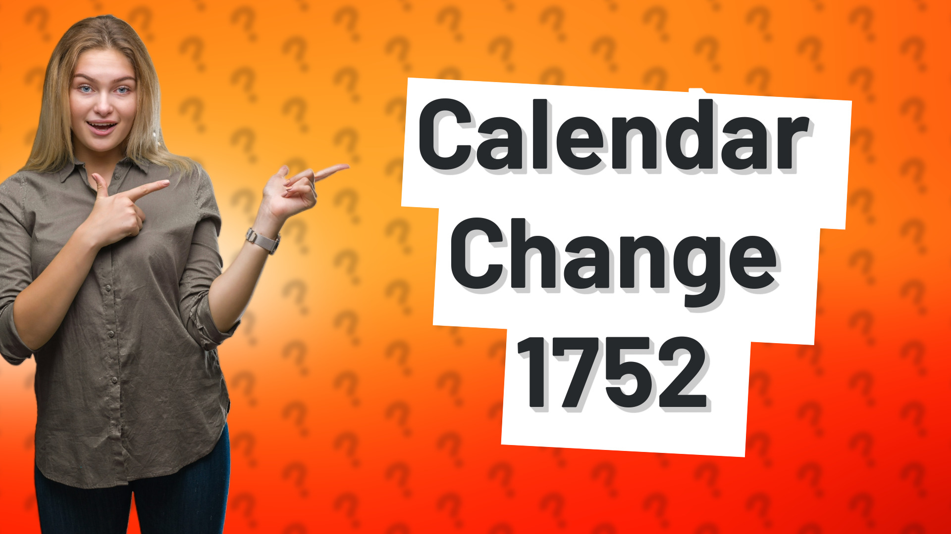 Calendar Change 1752