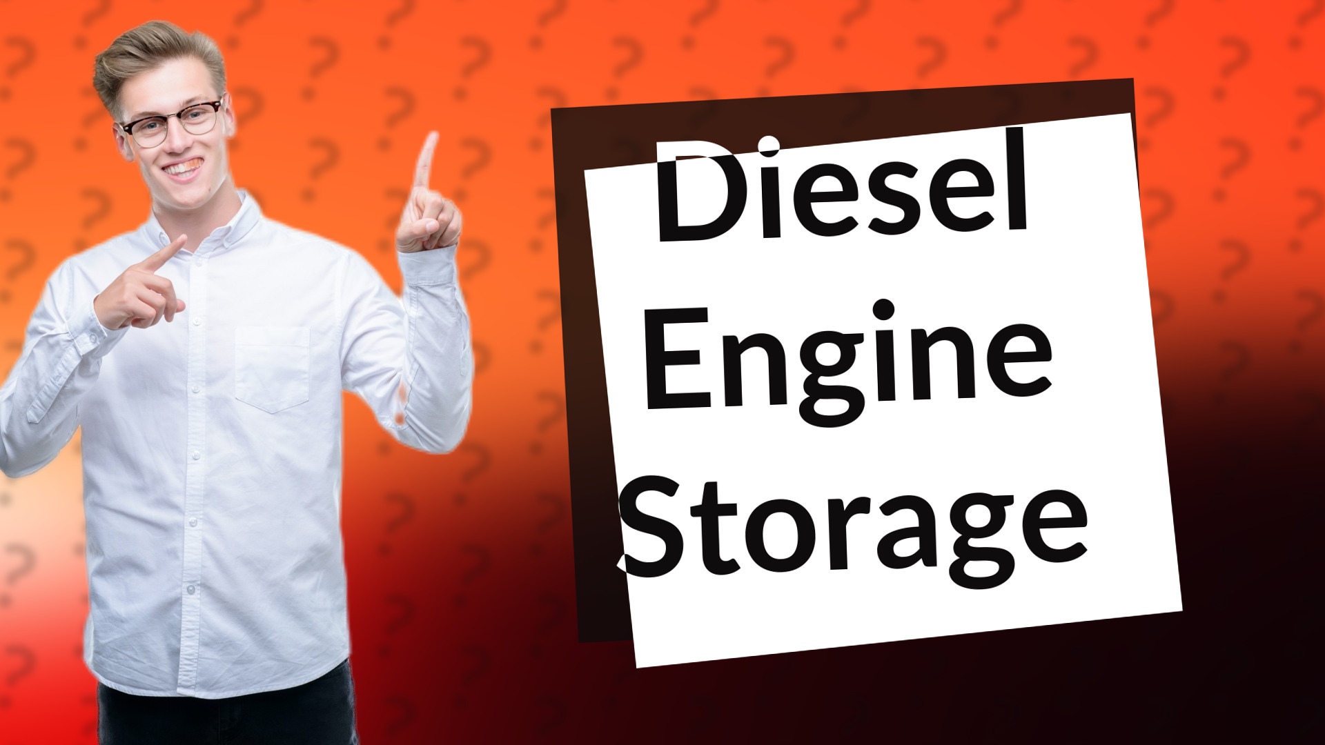 Diesel Engine Storage