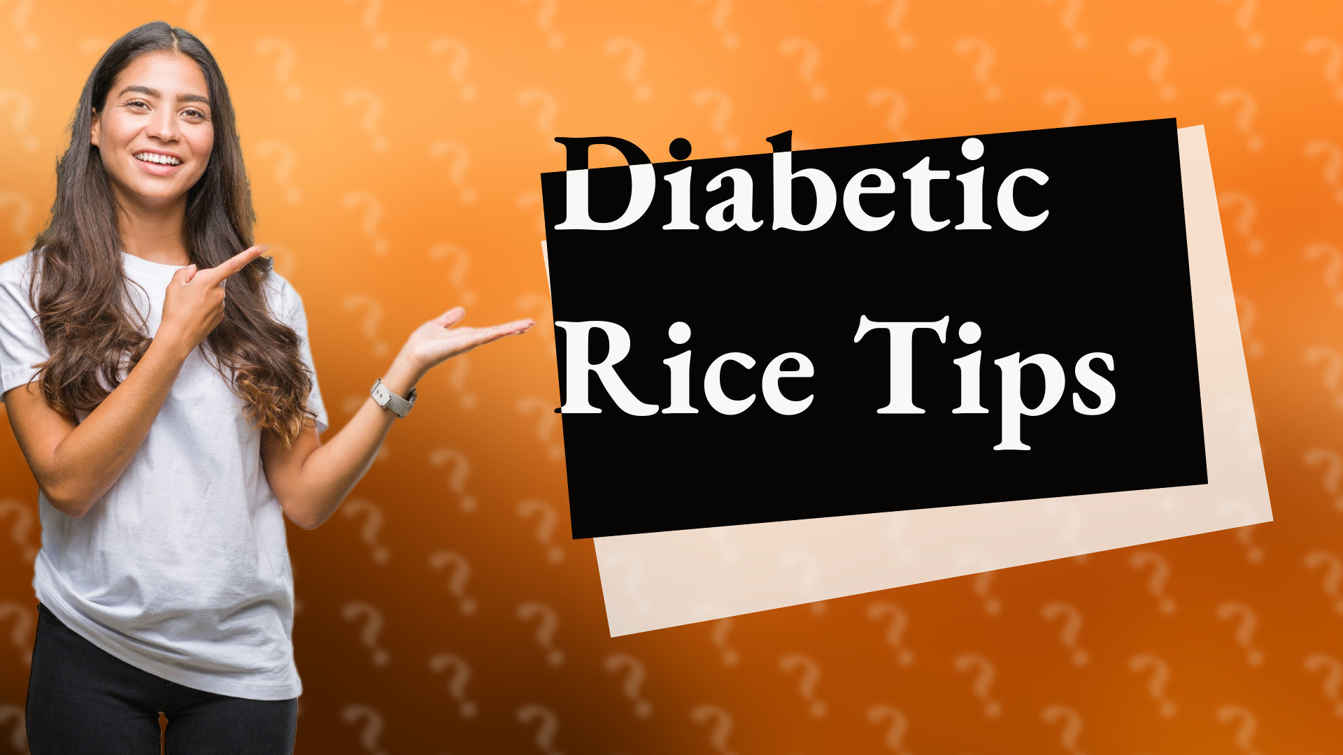 Diabetic Rice Tips