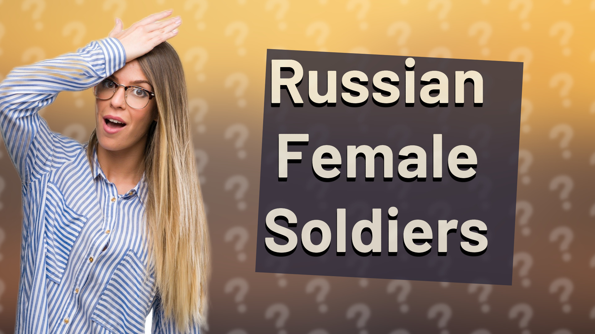 Russian Female Soldiers