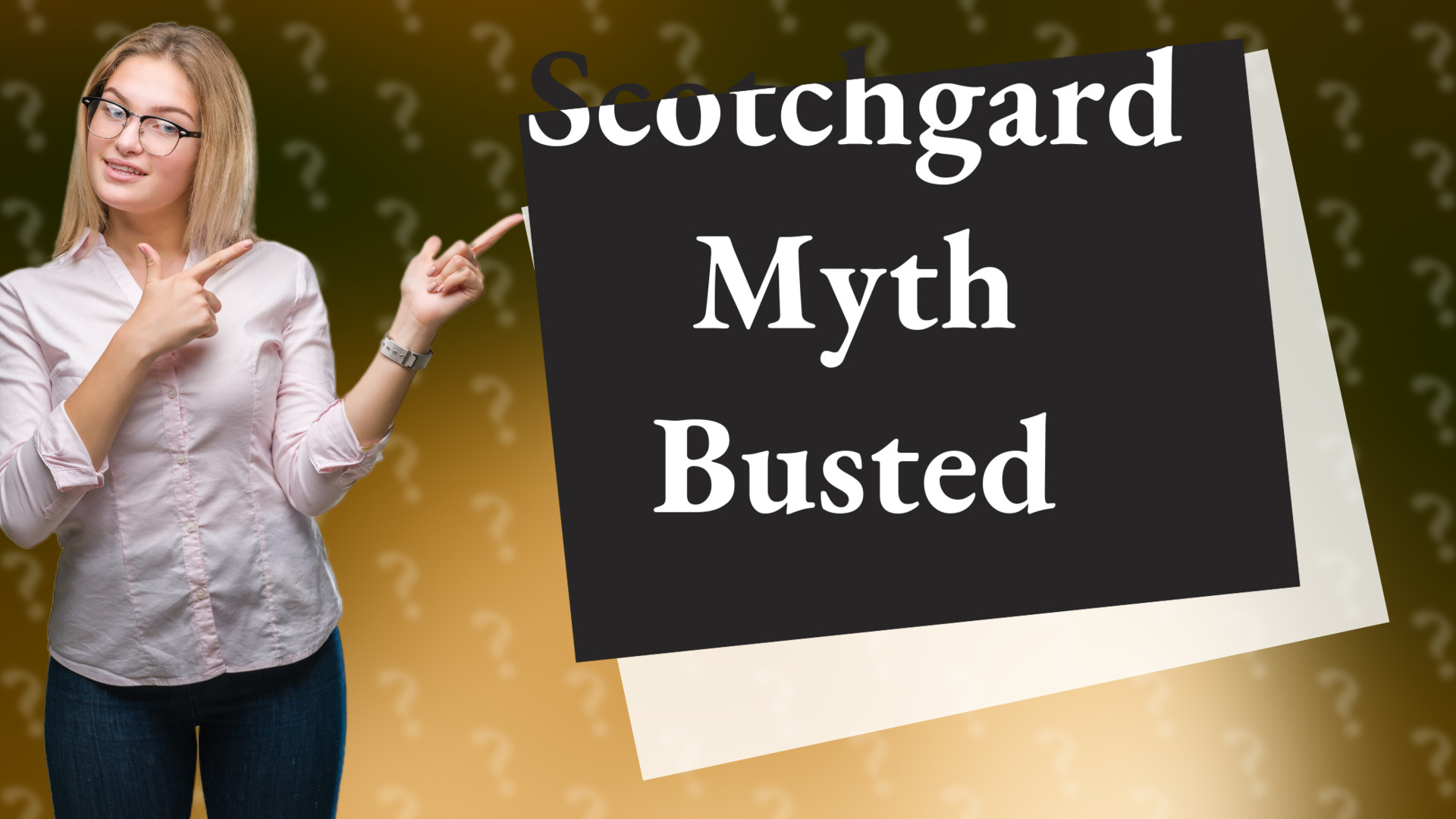 Scotchgard Myth Busted