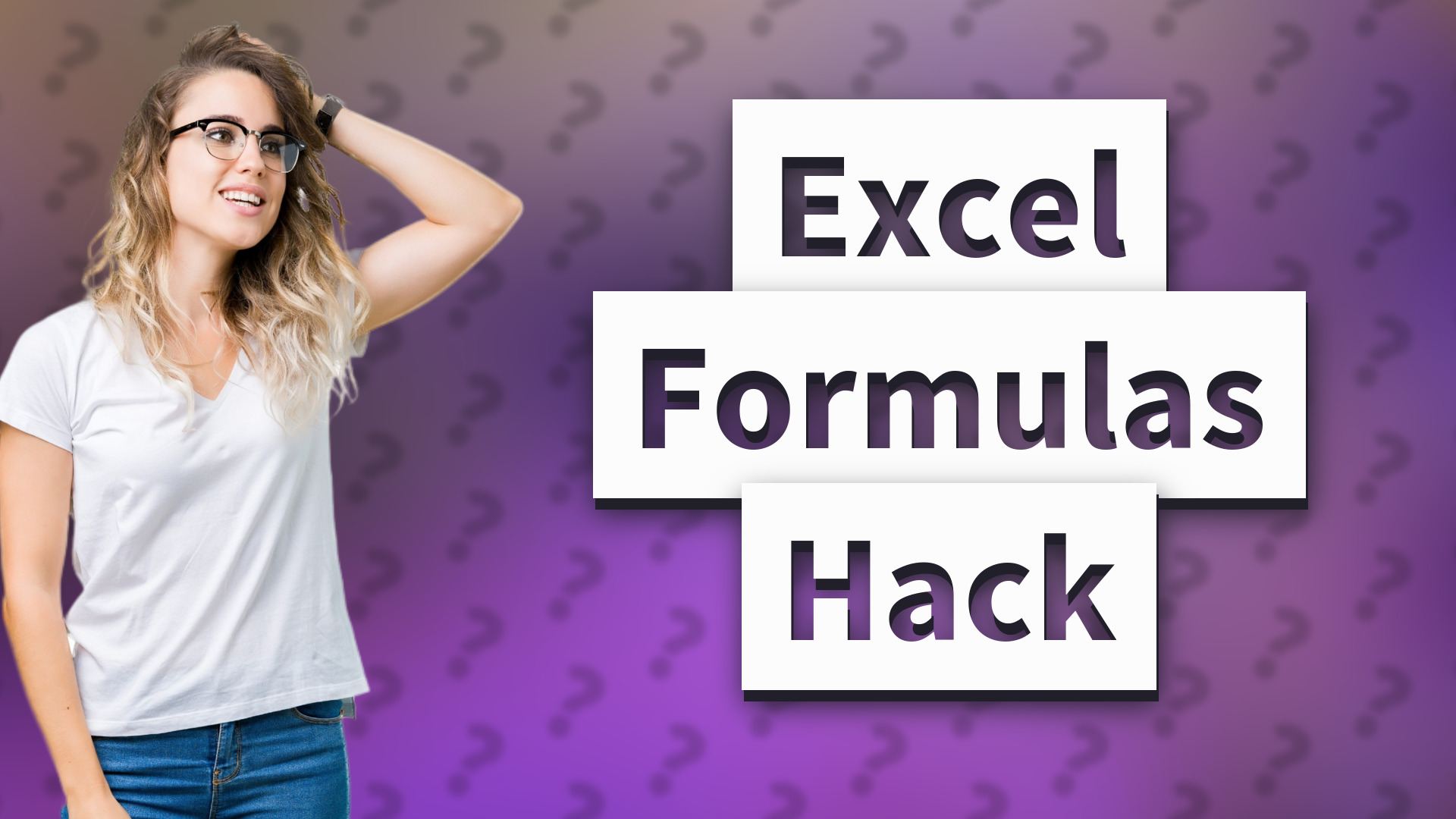 Excel Formulas Hack
