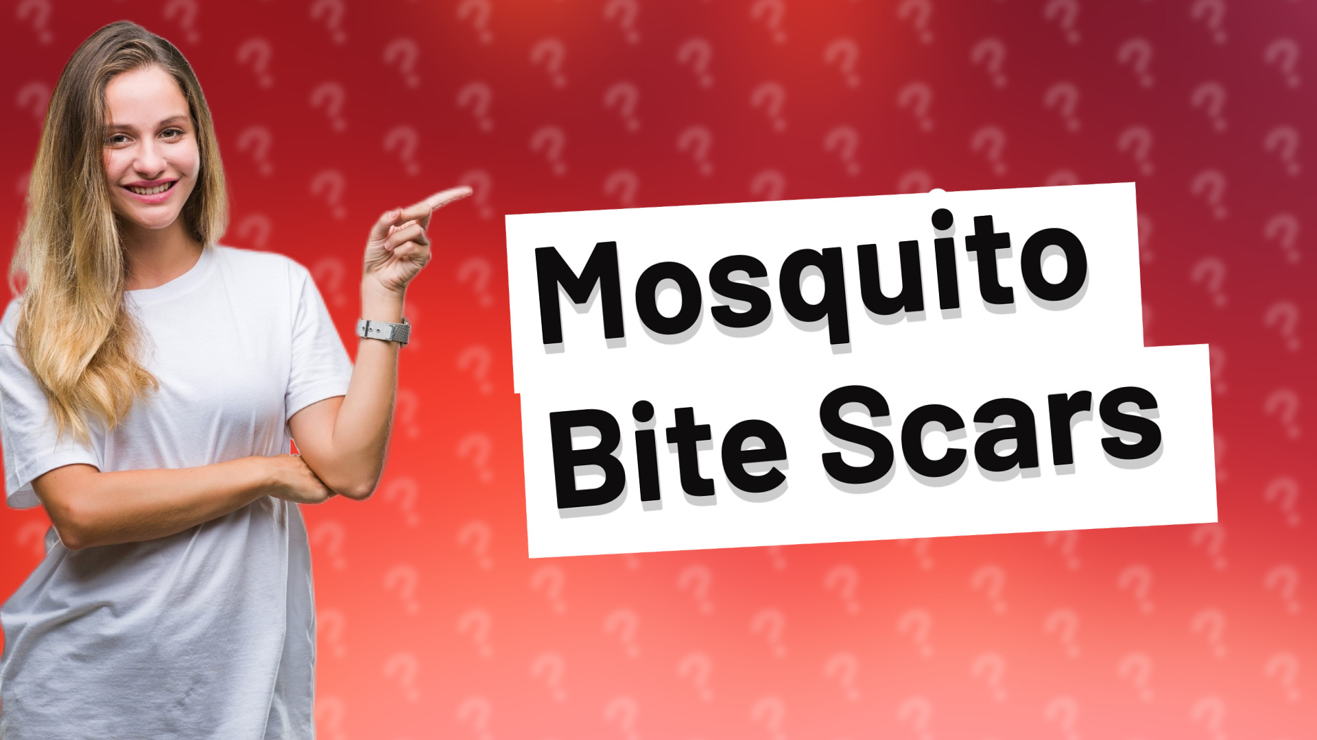 Mosquito Bite Scars