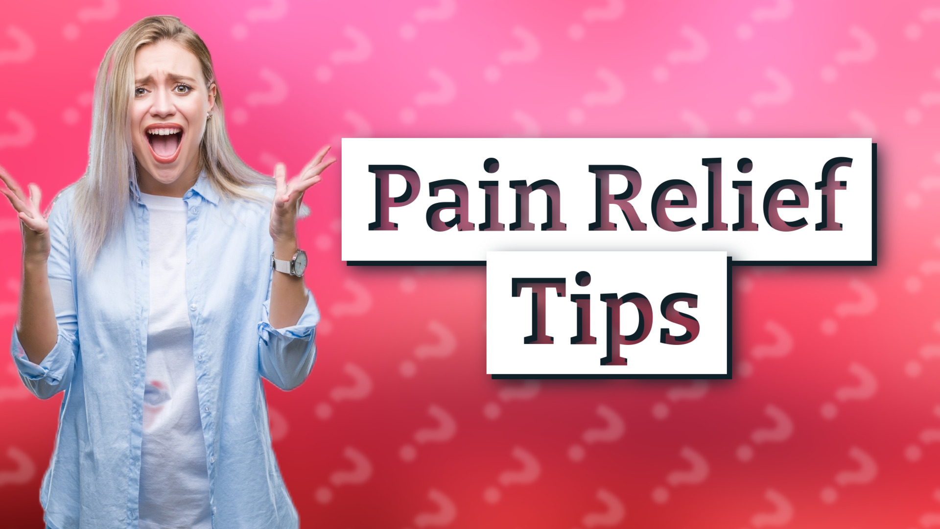 Pain Relief Tips