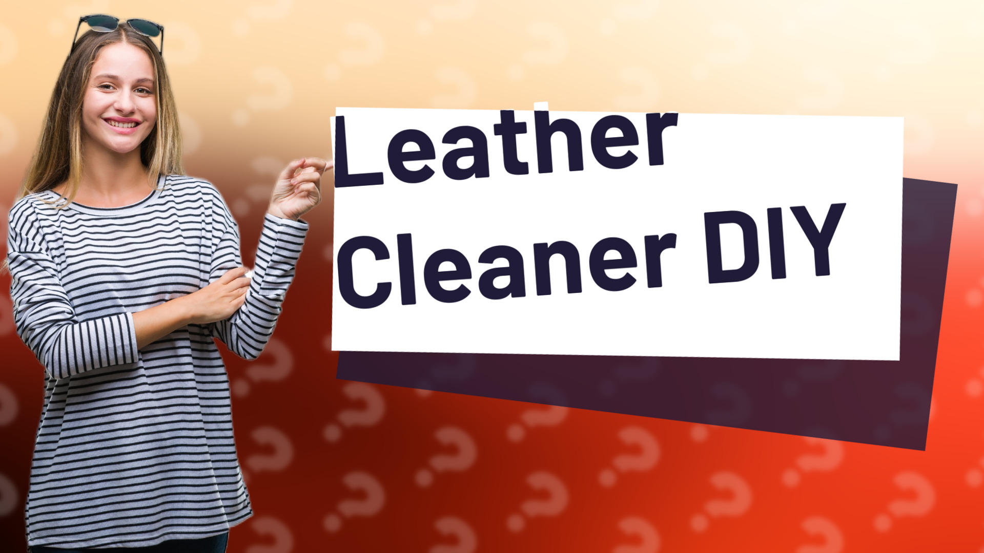 Leather Cleaner DIY
