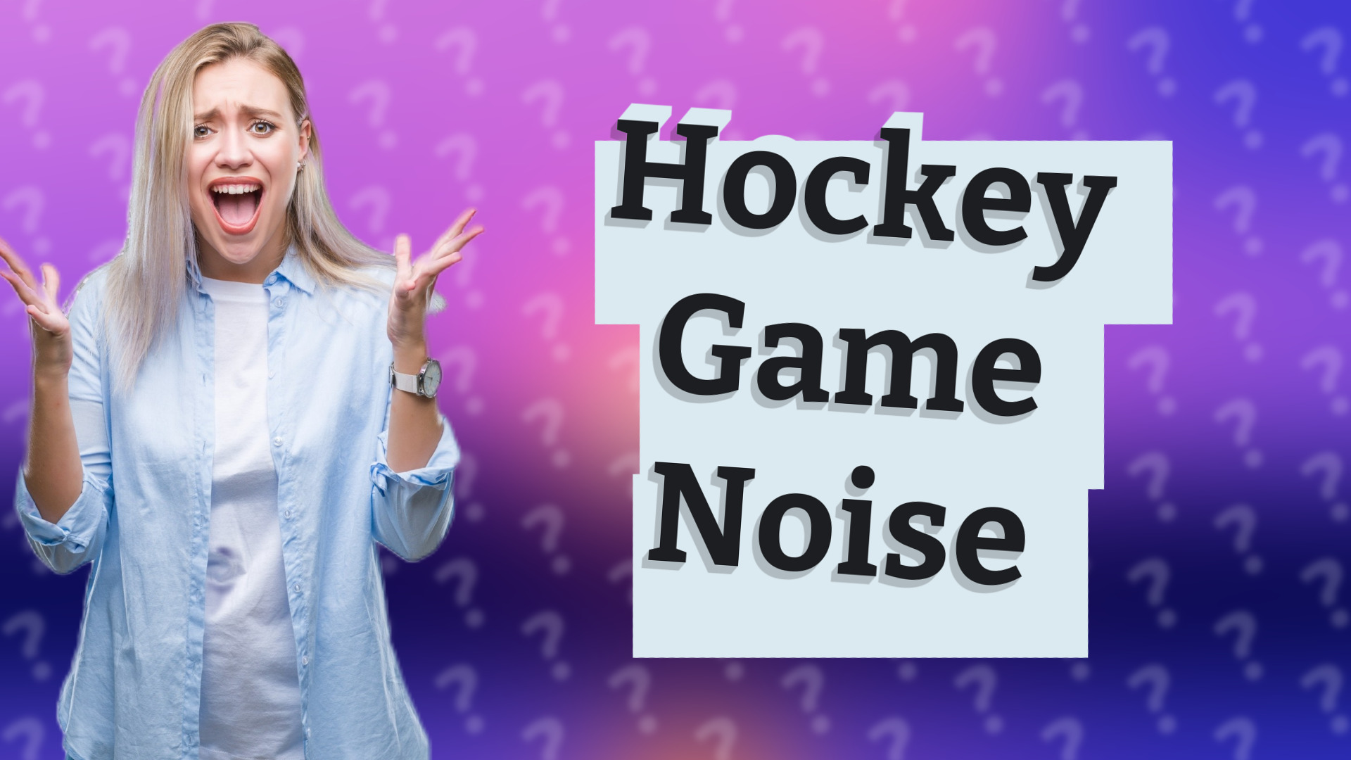 Hockey Game Noise
