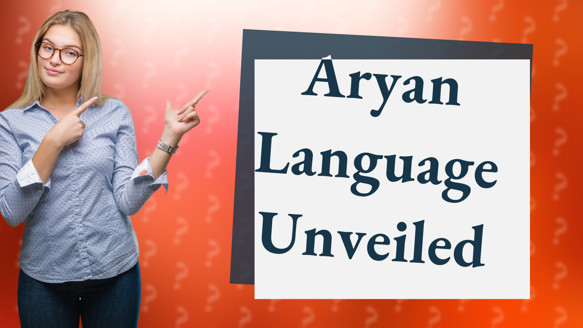 Aryan Language Unveiled