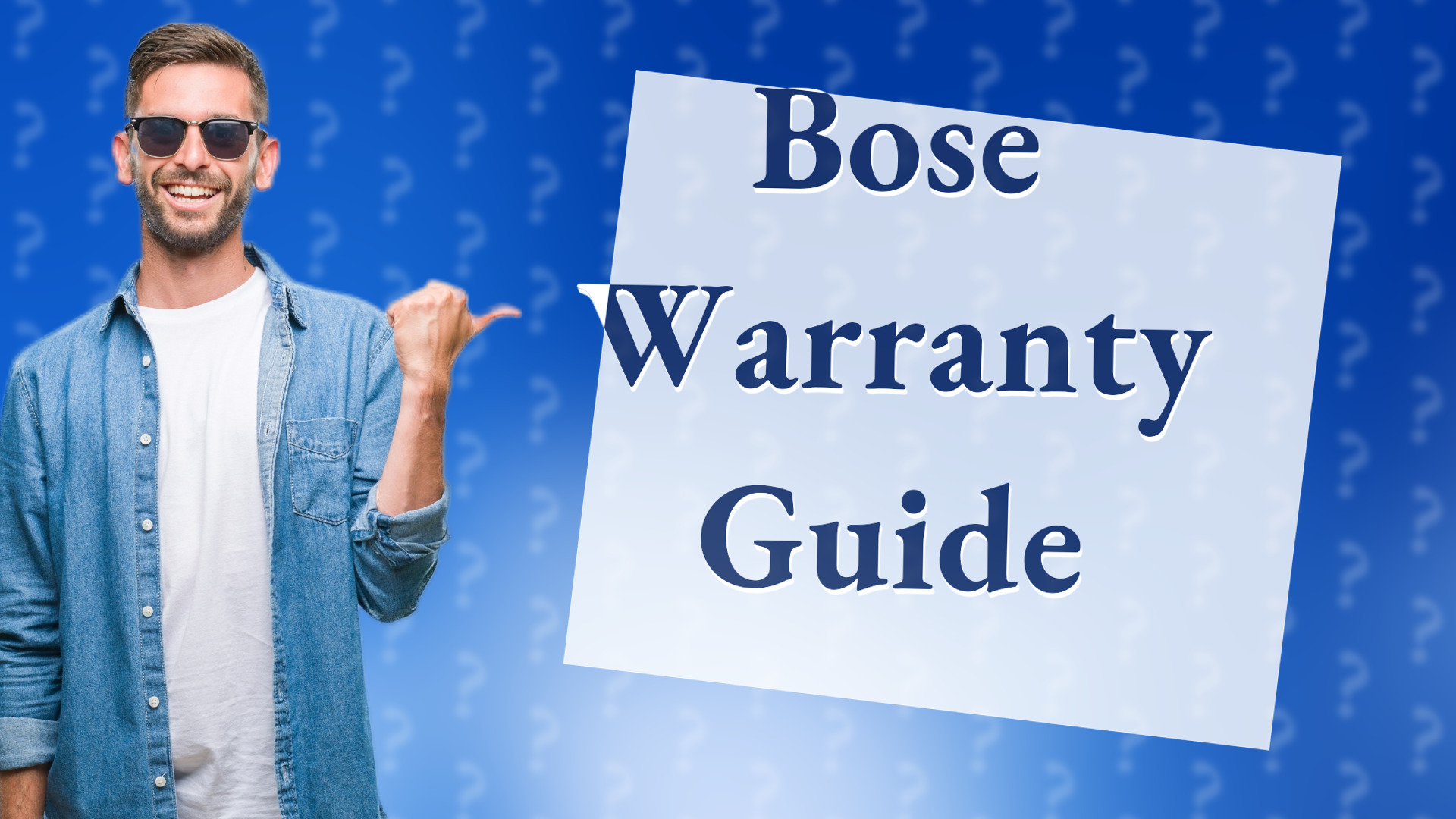 Bose Warranty Guide