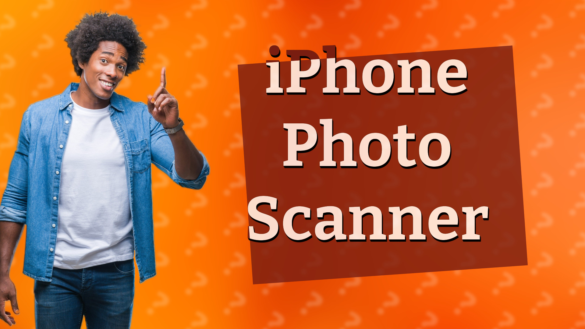 iPhone Photo Scanner