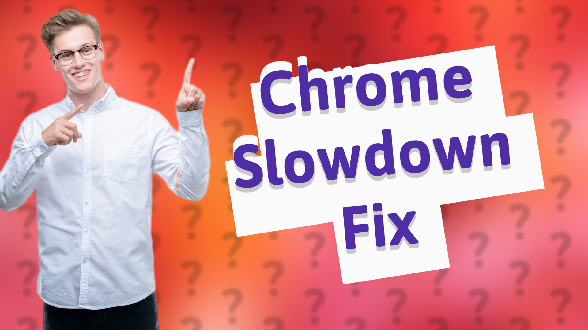 Chrome Slowdown Fix