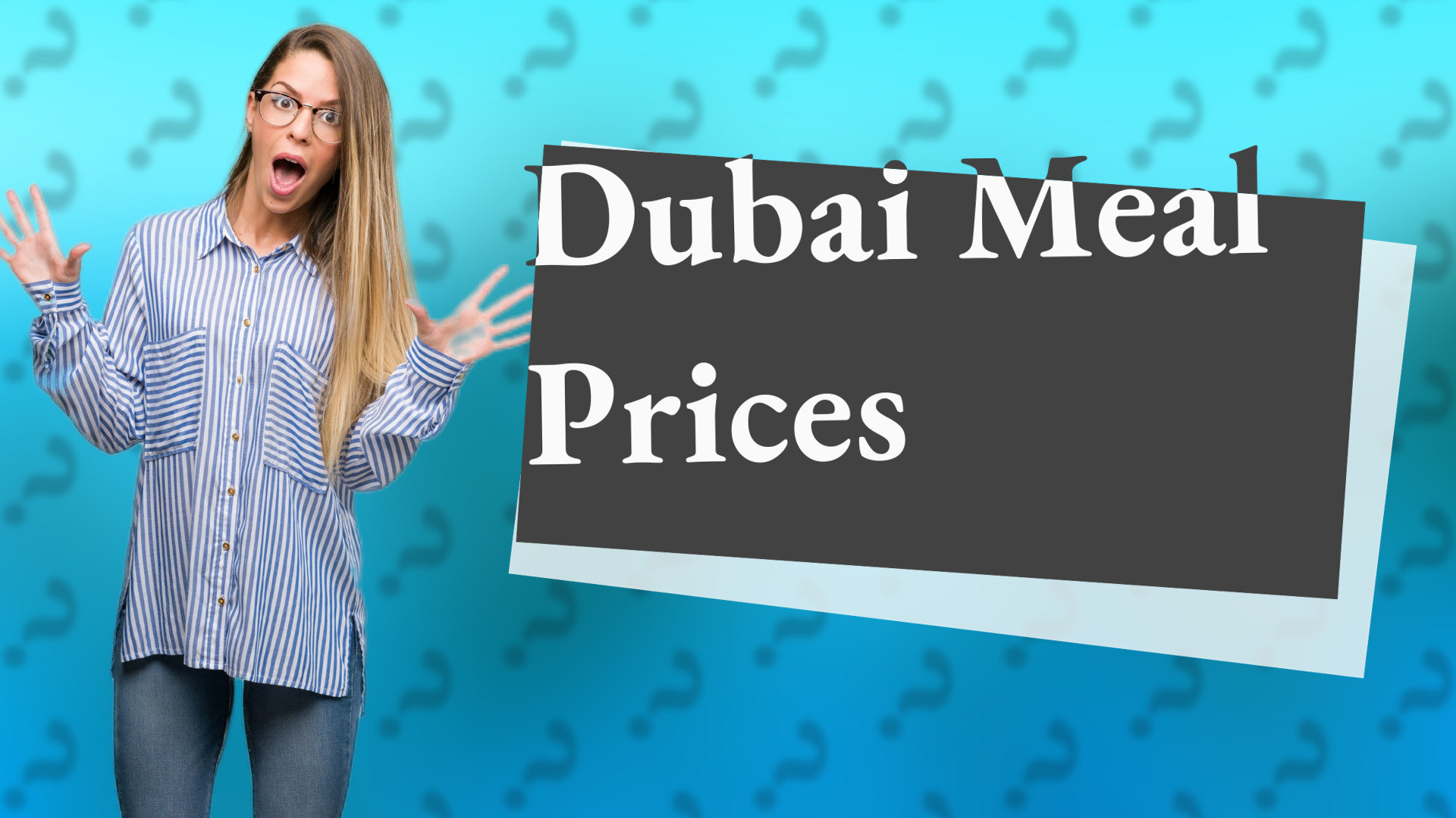 Dubai Meal Prices