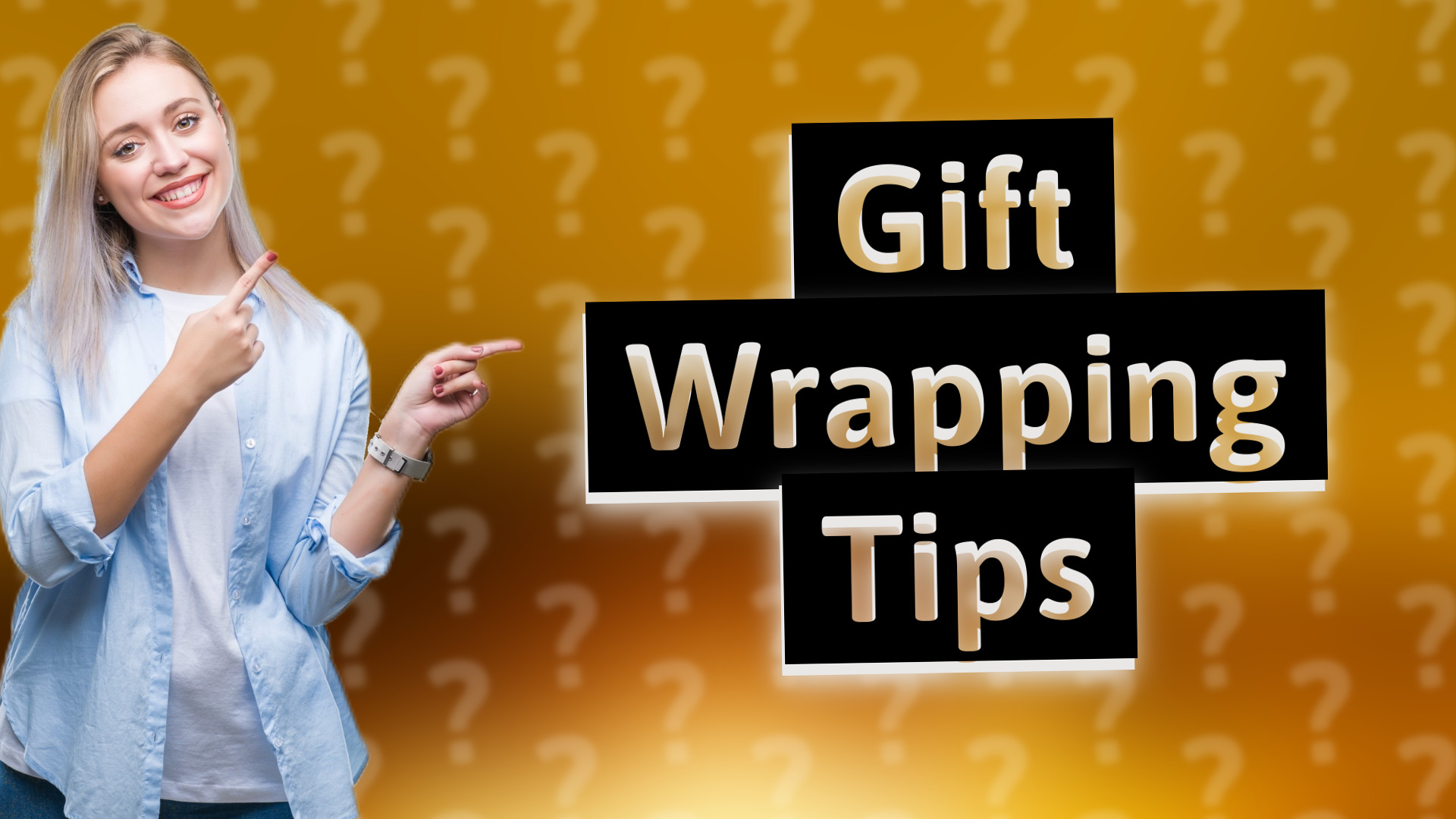 Gift Wrapping Tips