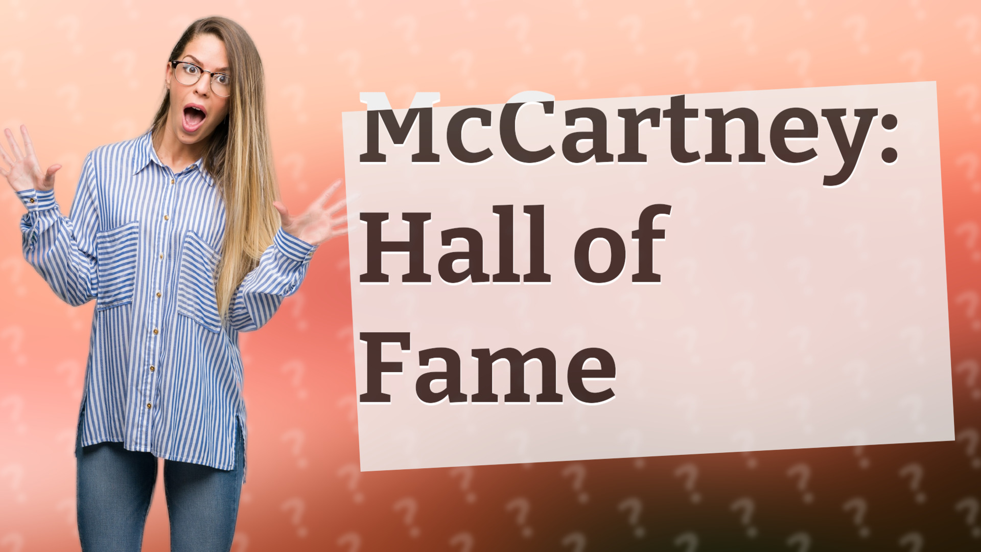 McCartney: Hall of Fame