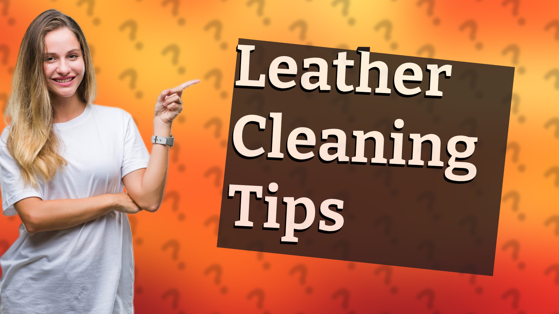 Leather Cleaning Tips