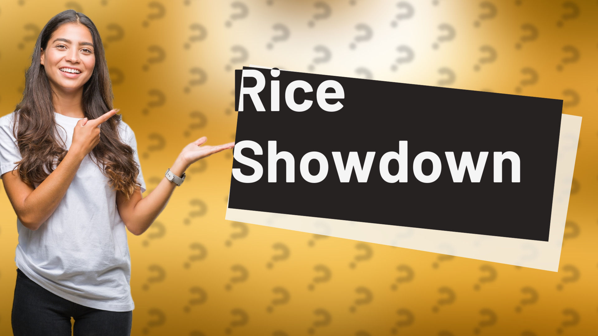 Rice Showdown