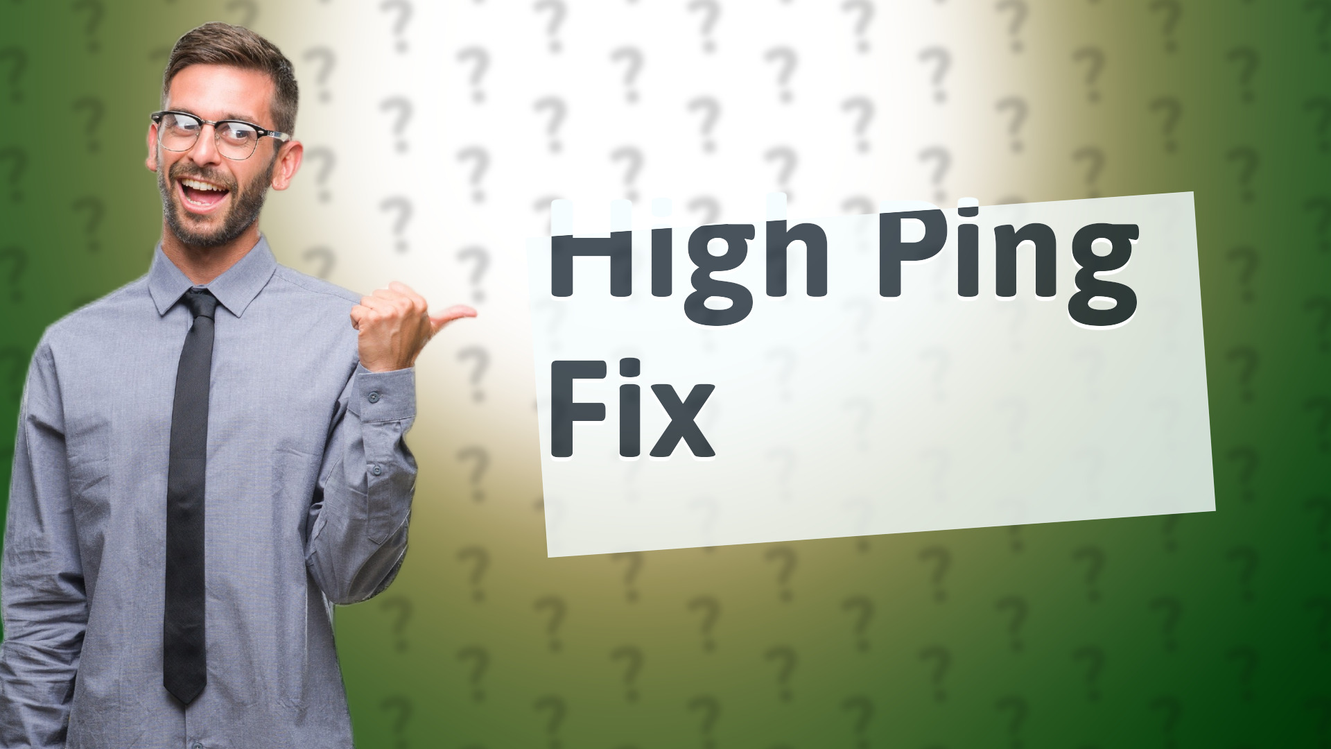 High Ping Fix