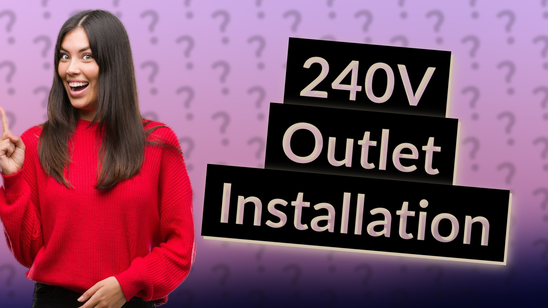 240V Outlet Installation