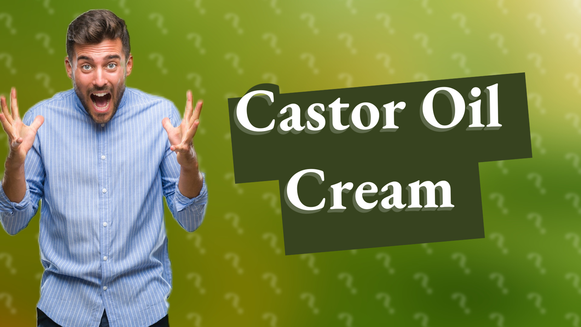 Castor Oil Cream