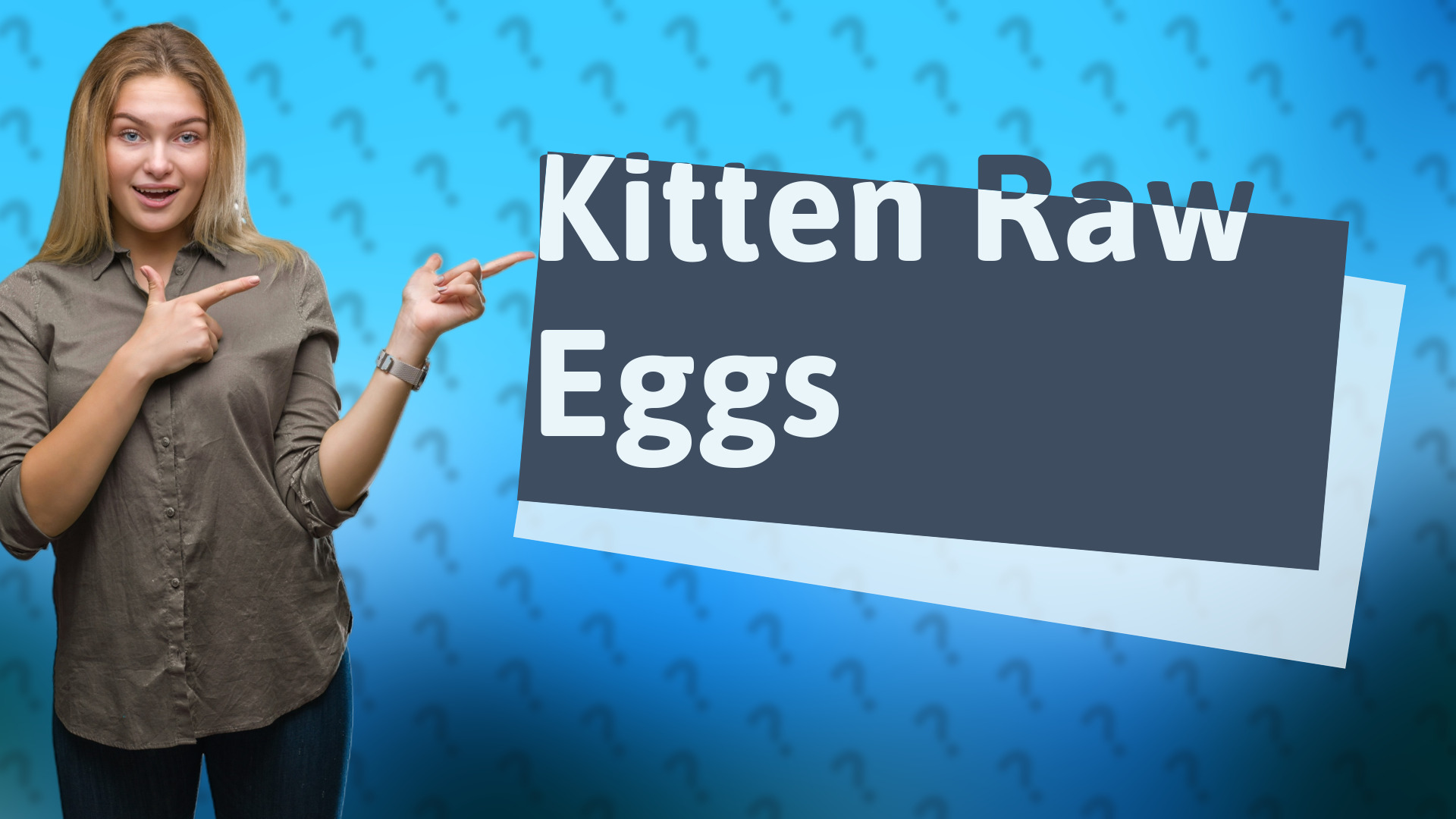 Kitten Raw Eggs