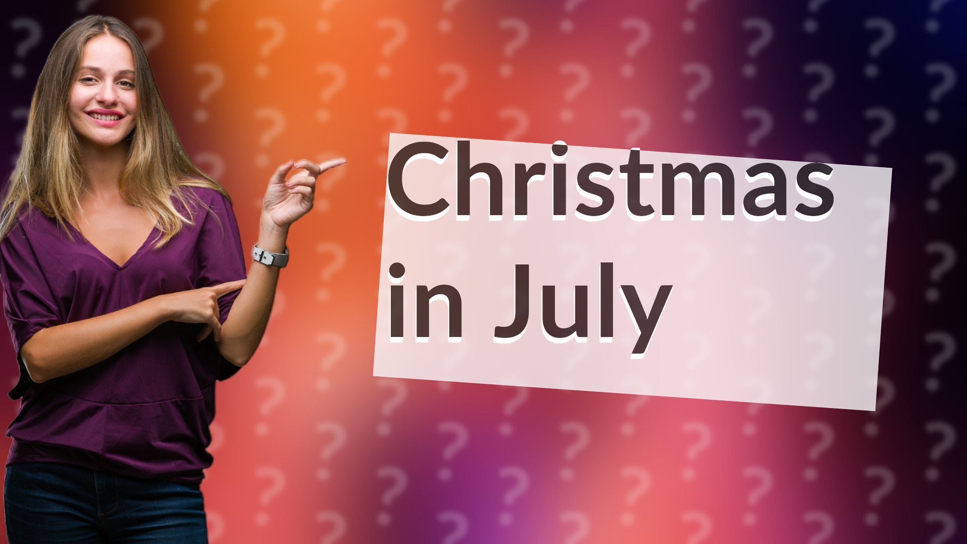 Christmas in July