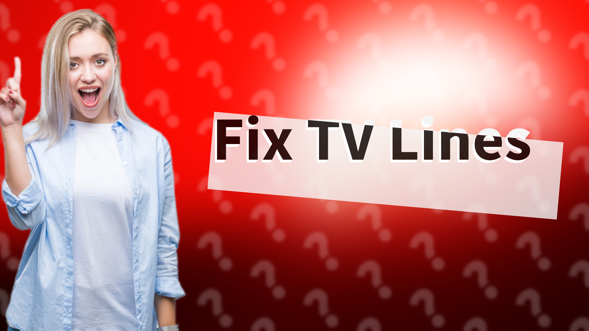 Fix TV Lines