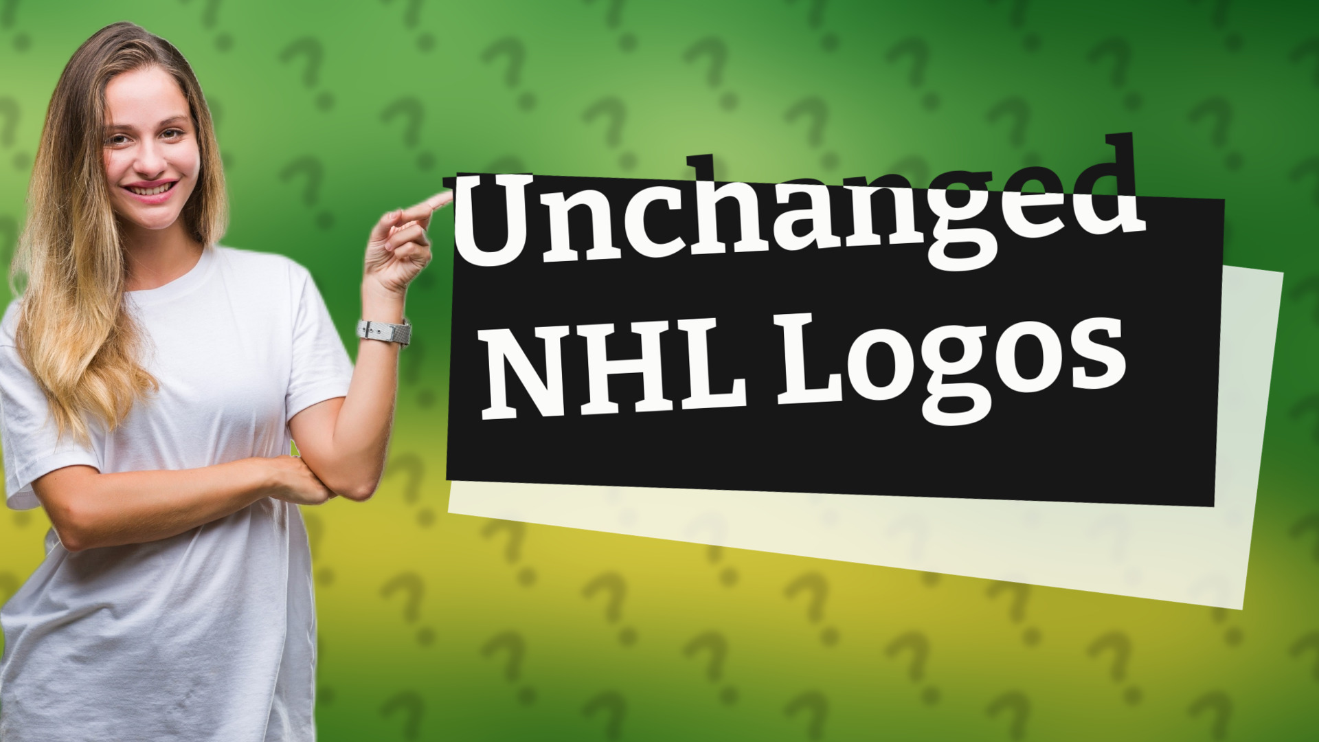 Unchanged NHL Logos