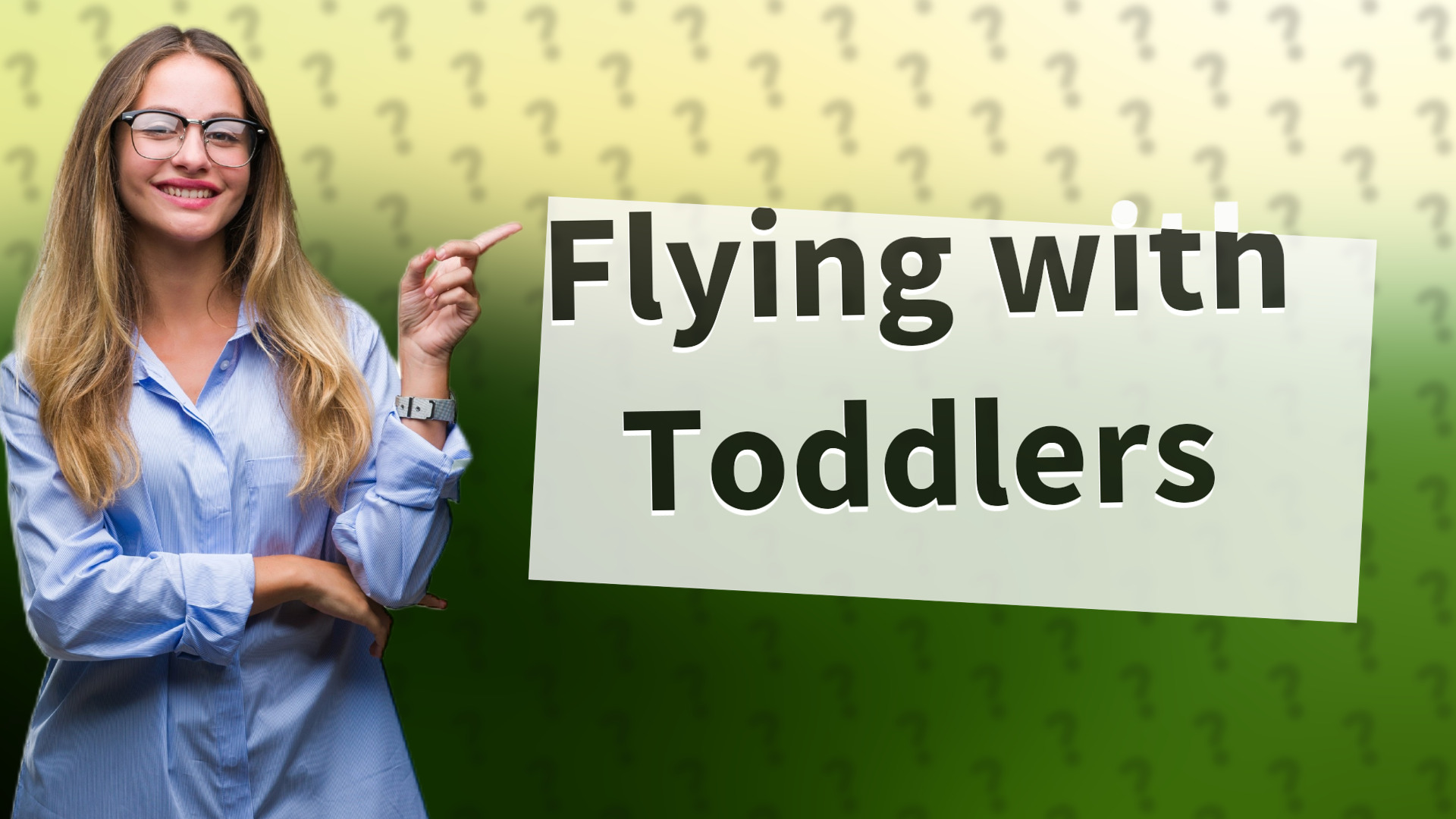 Flying with Toddlers