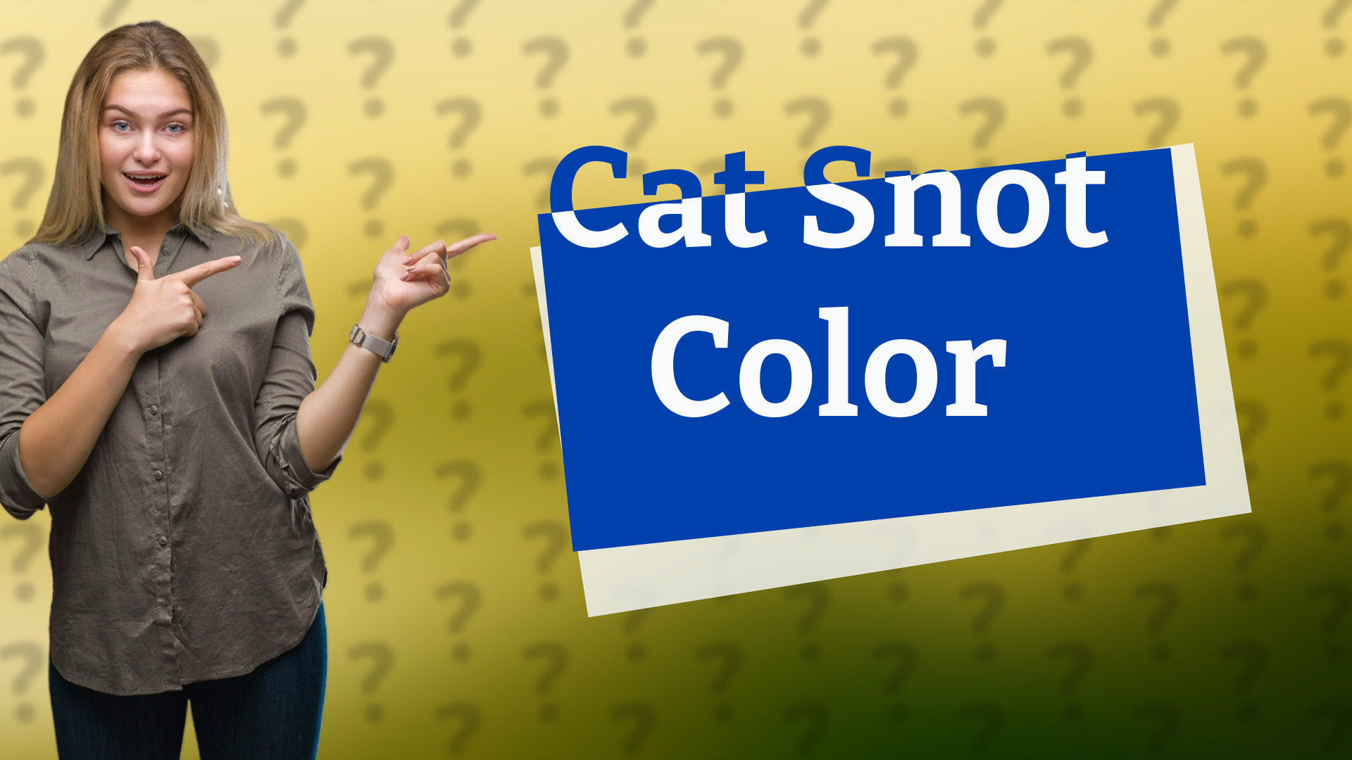 Cat Snot Color