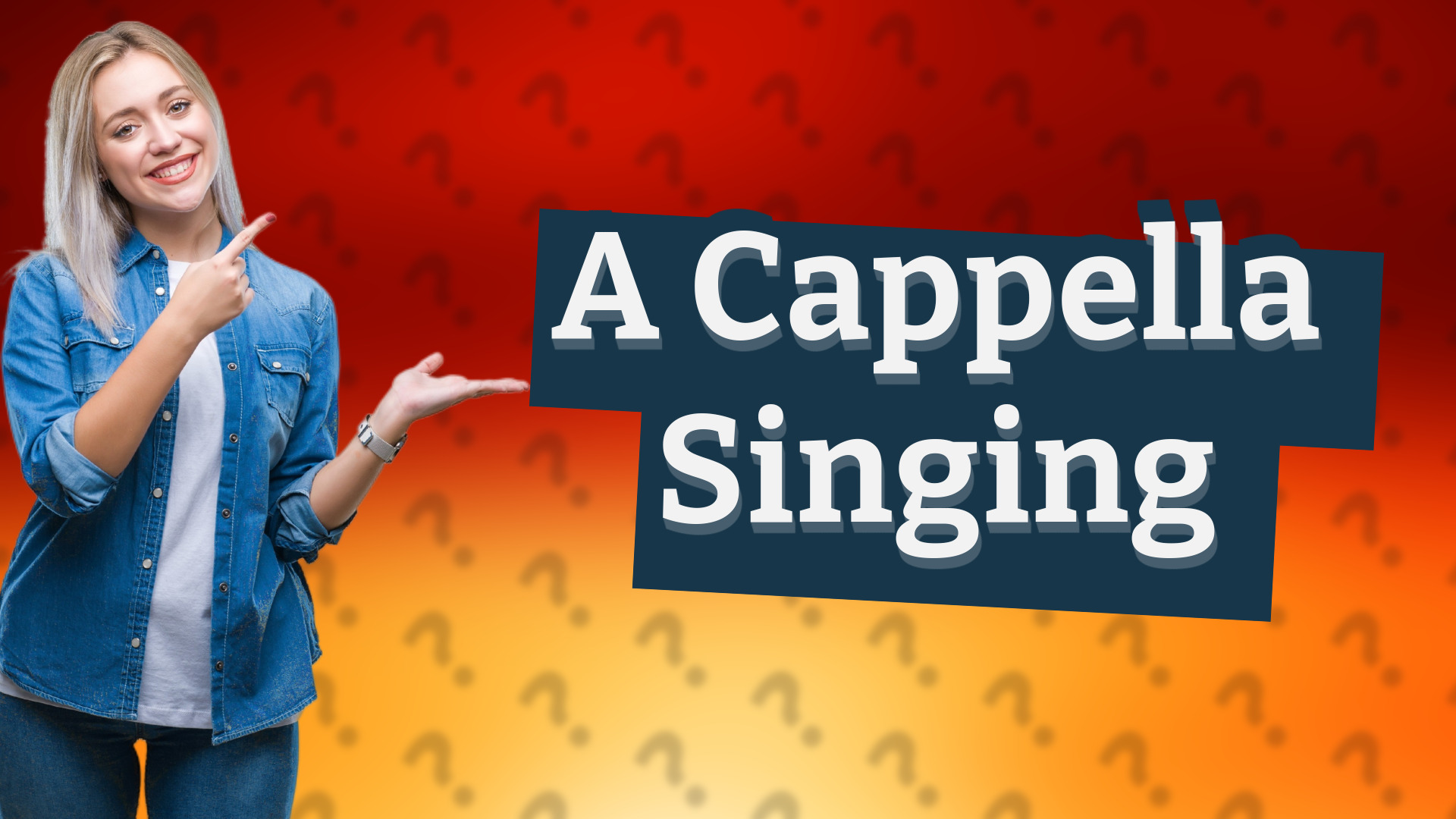 A Cappella Singing