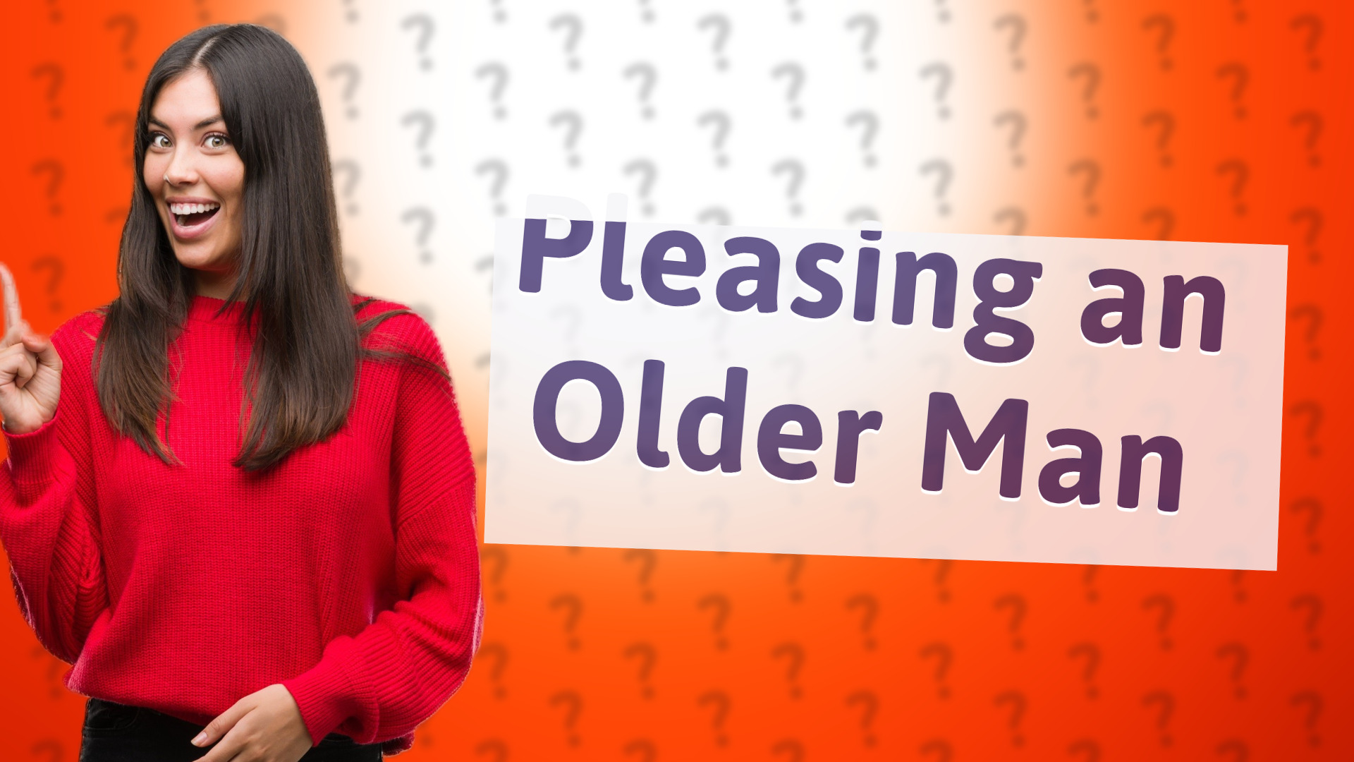Pleasing an Older Man