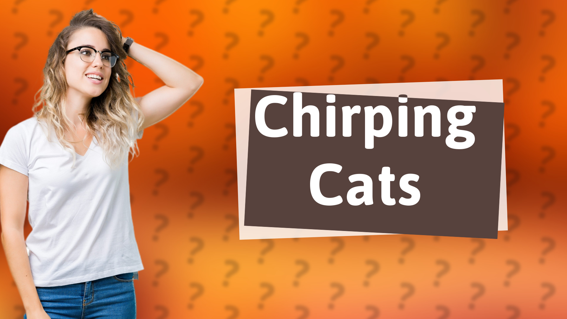 Chirping Cats