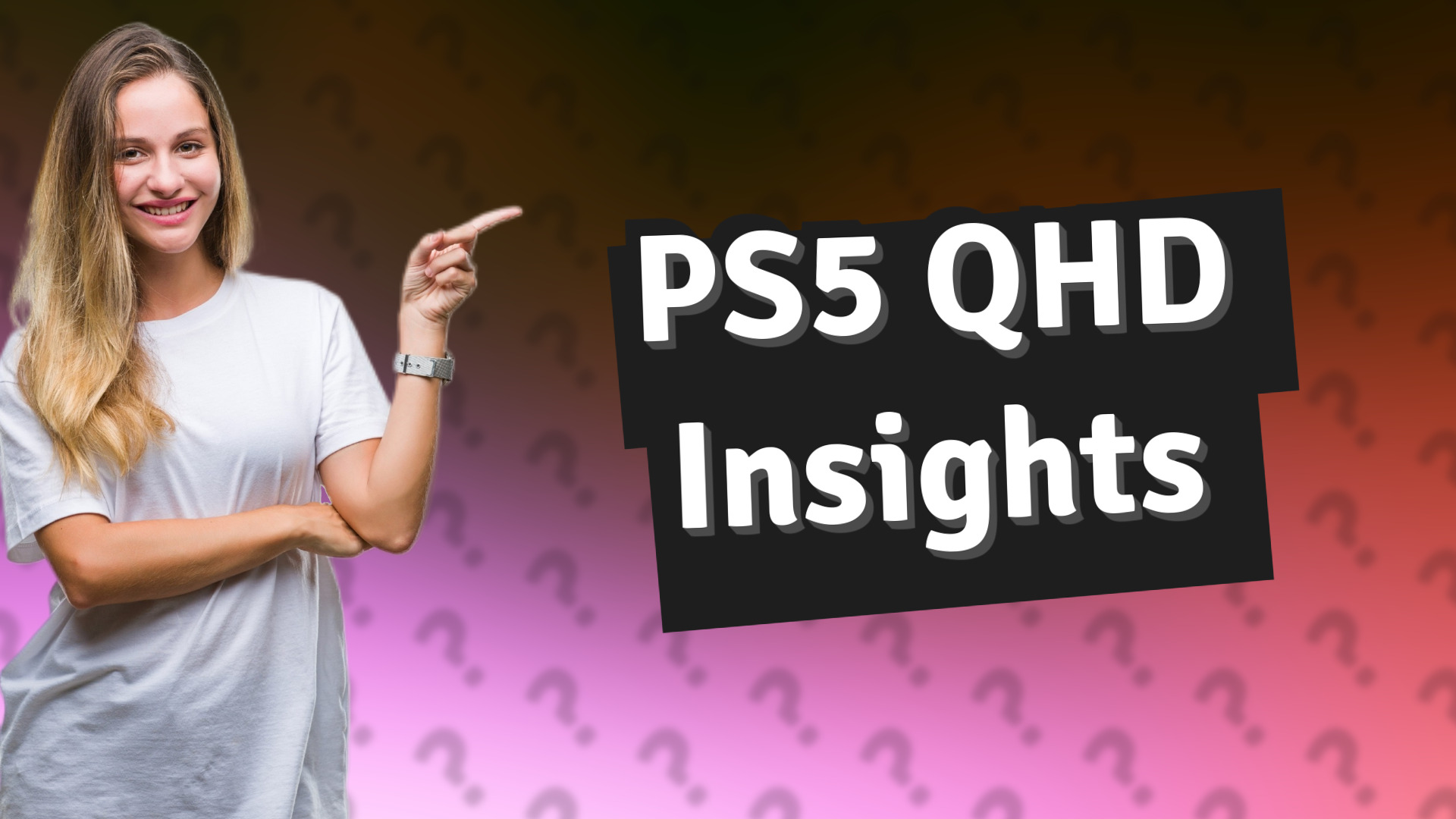 PS5 QHD Insights