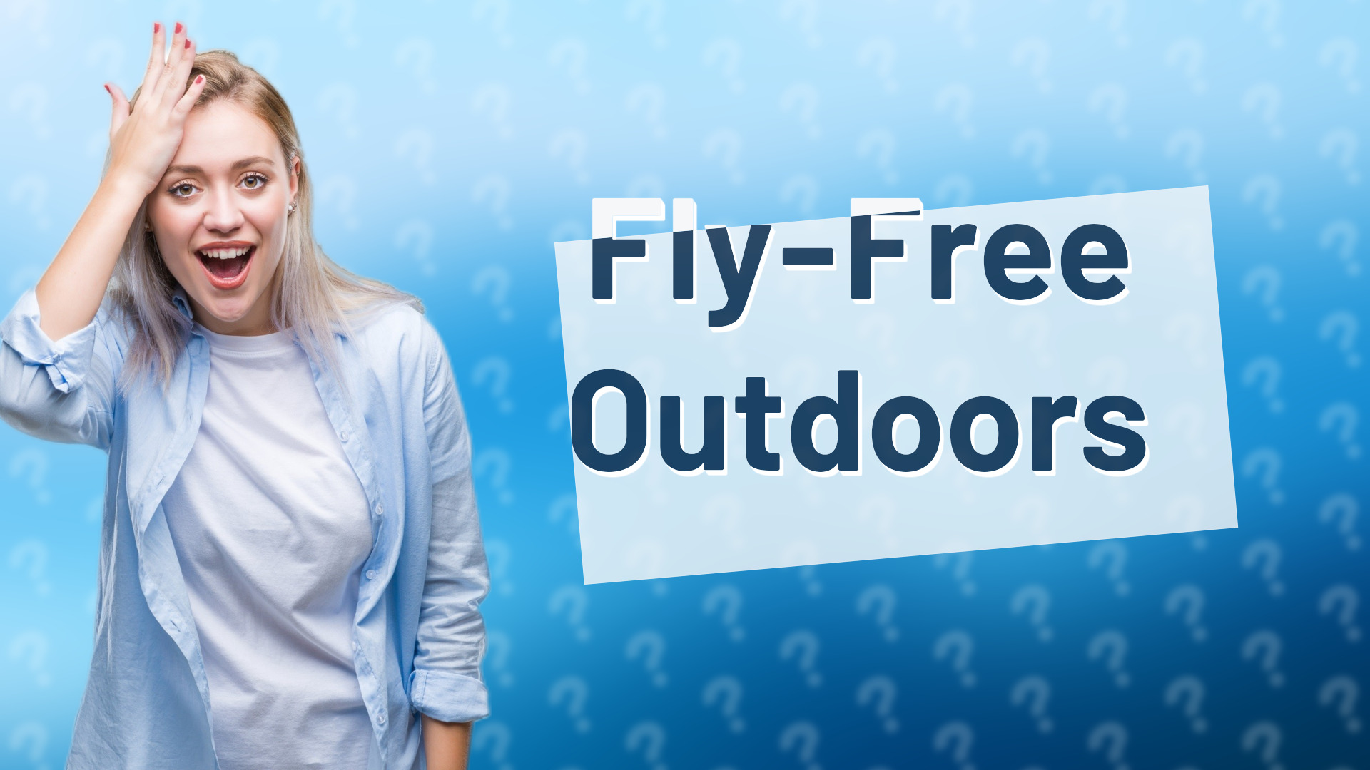 Fly-Free Outdoors