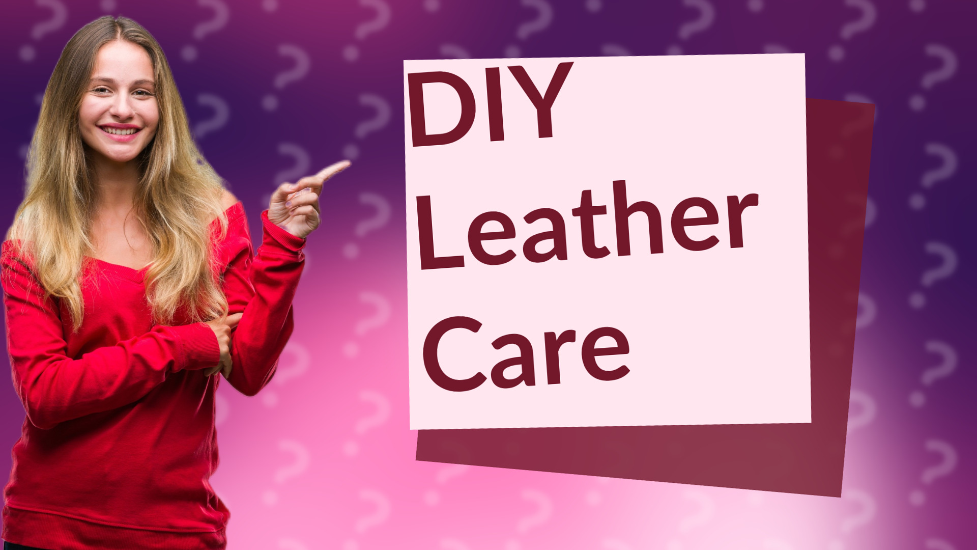 DIY Leather Care