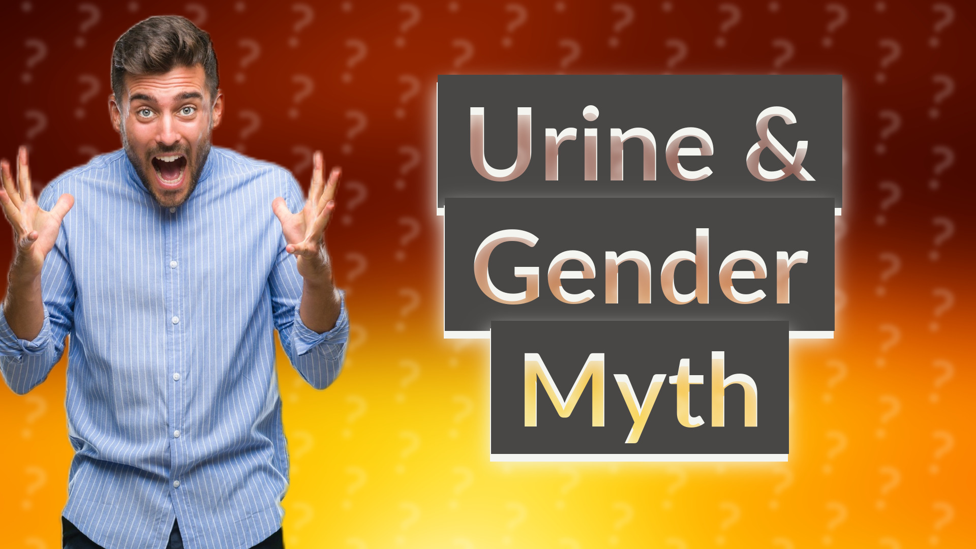 Urine & Gender Myth