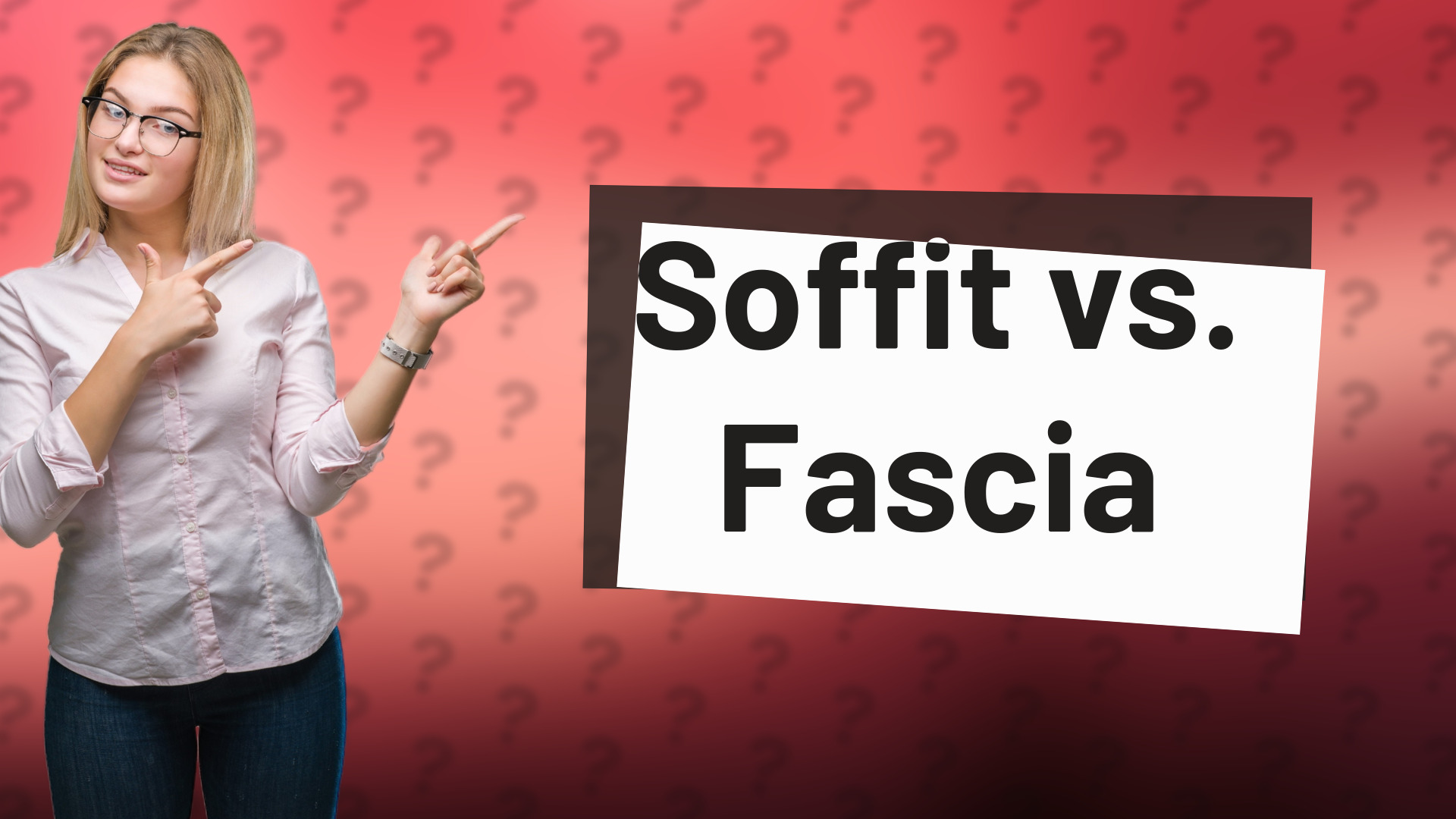 Soffit vs. Fascia