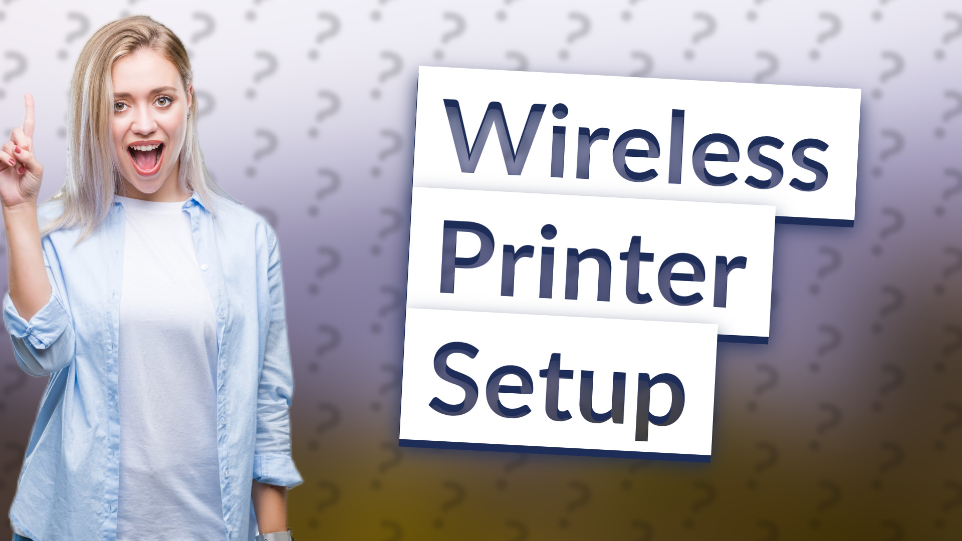 Wireless Printer Setup