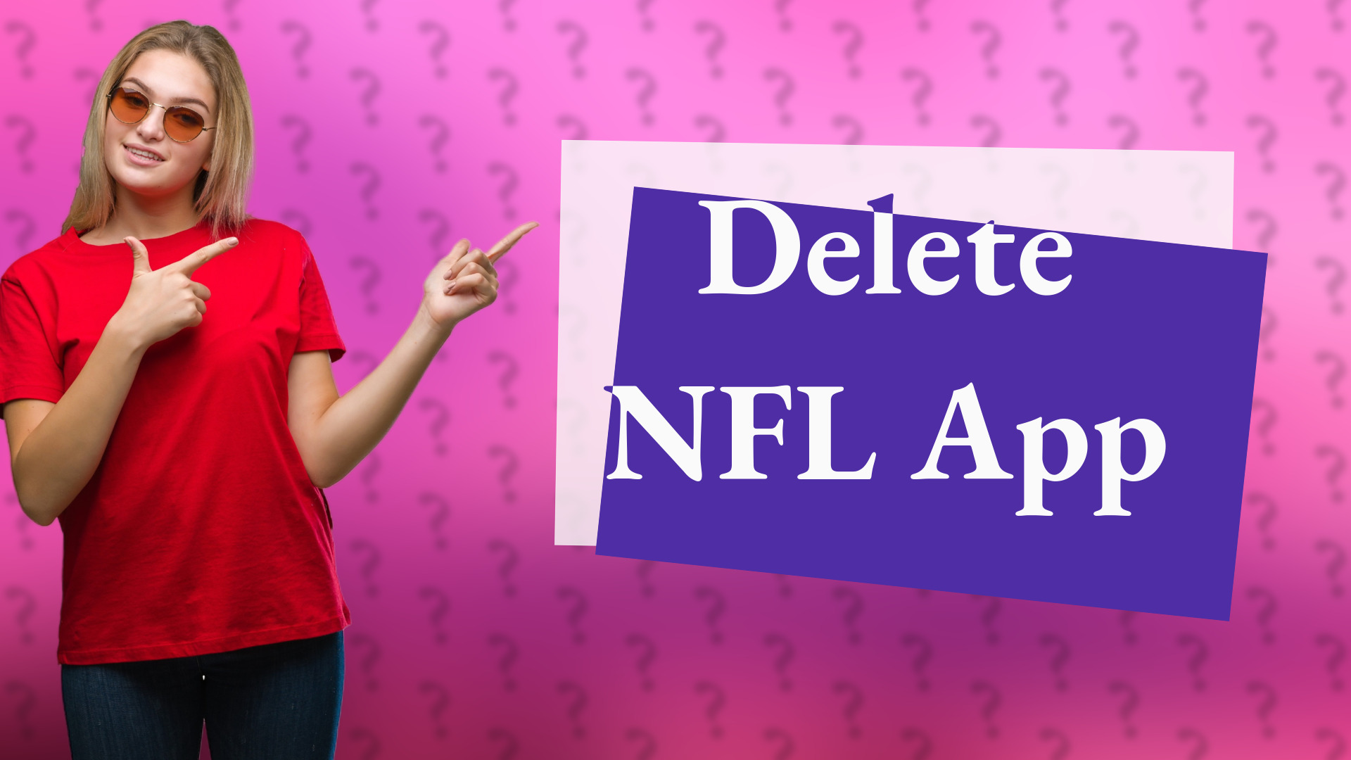 Delete NFL App