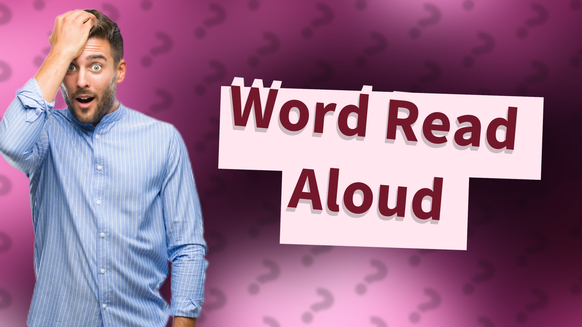 Word Read Aloud
