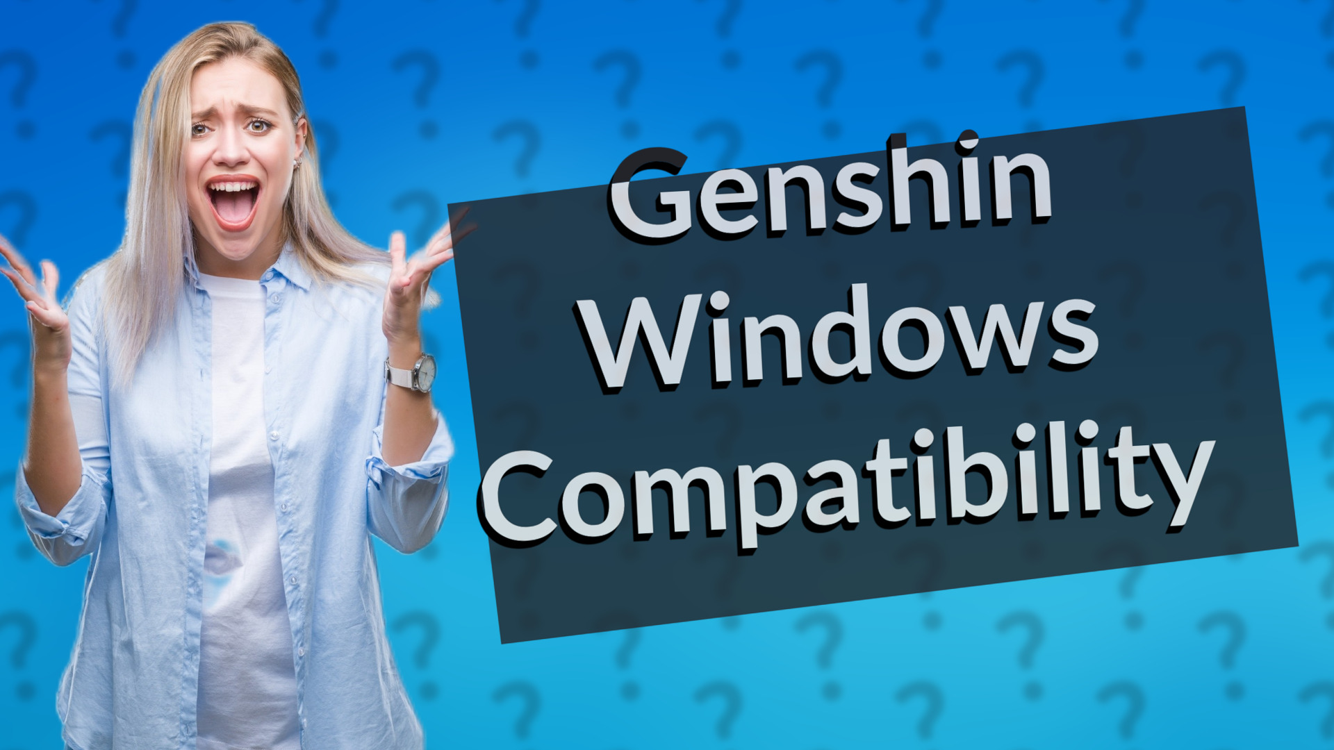 Genshin Windows Compatibility