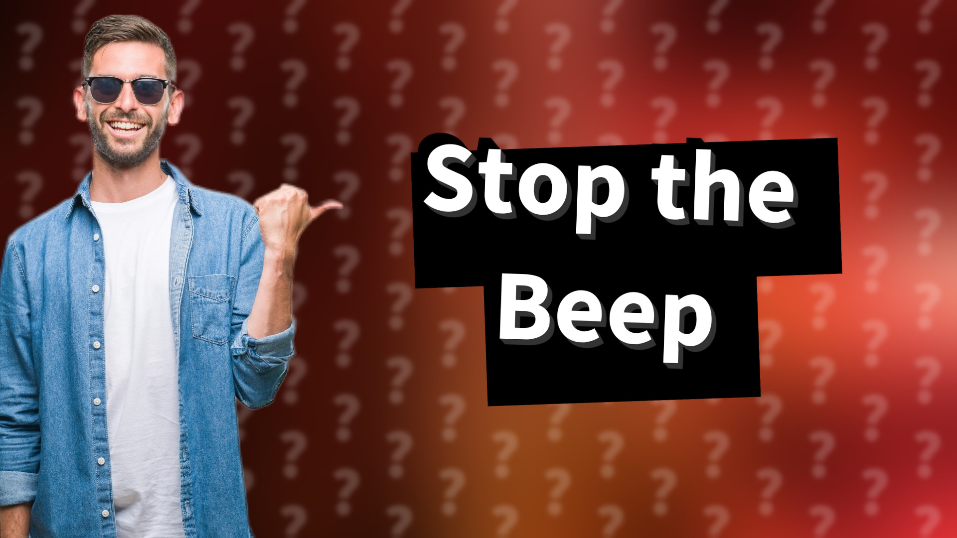 Stop the Beep