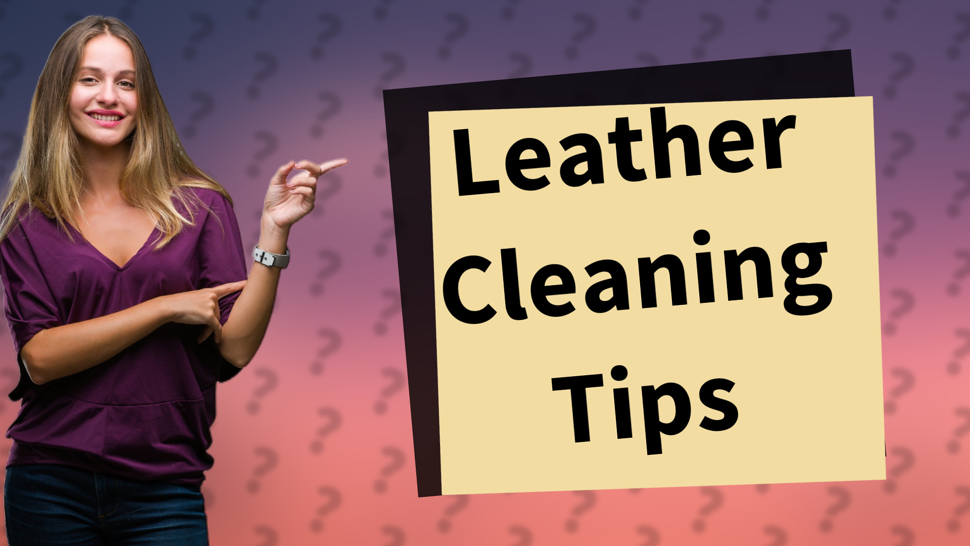 Leather Cleaning Tips