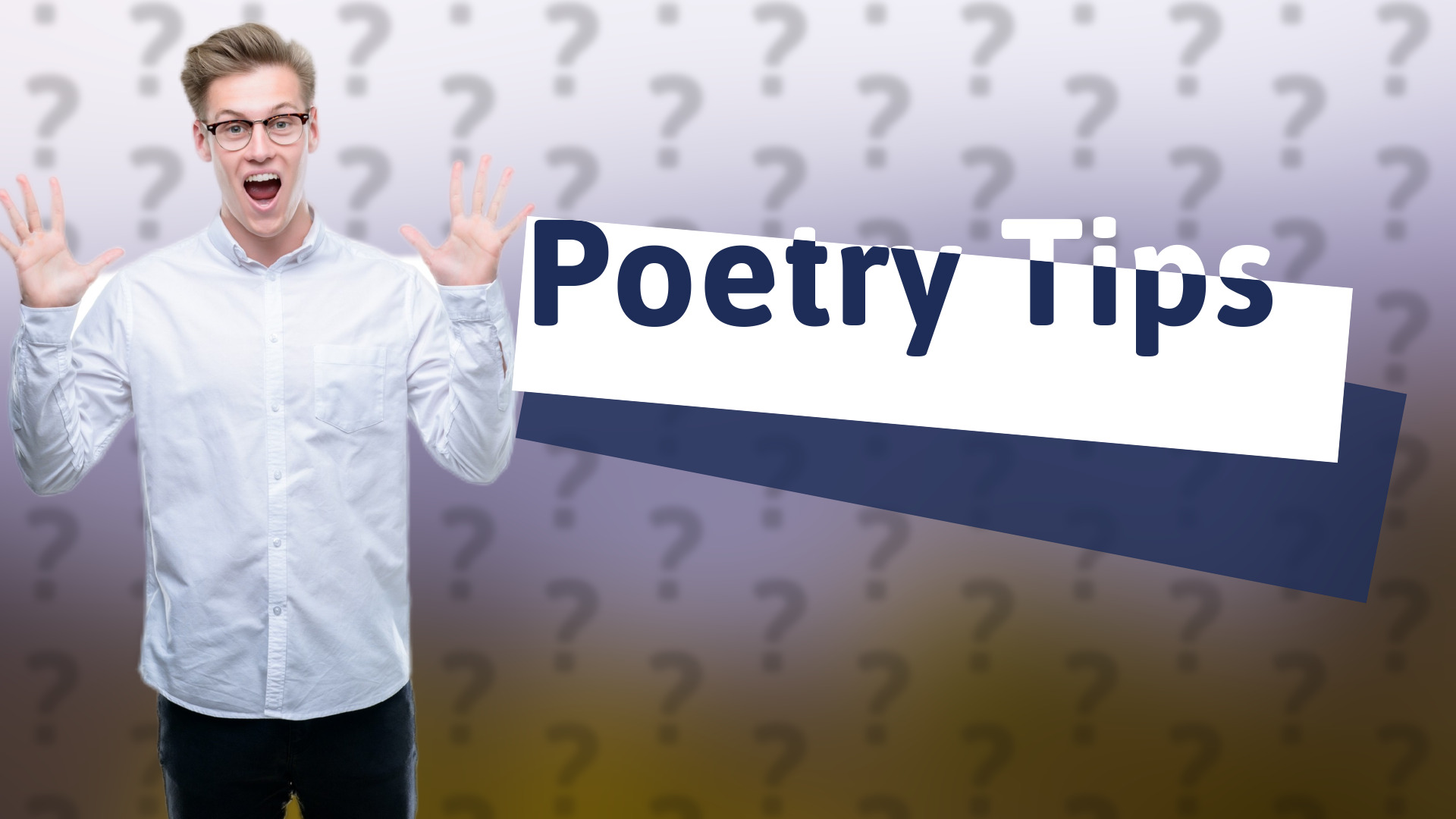 Poetry Tips