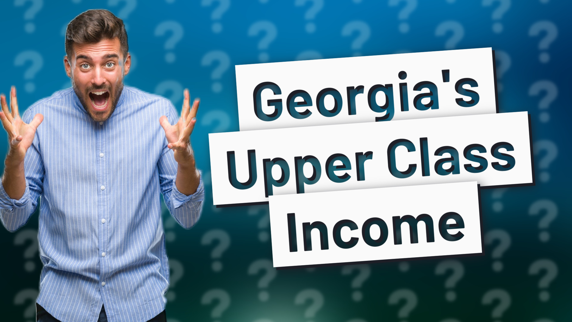 Georgia's Upper Class Income