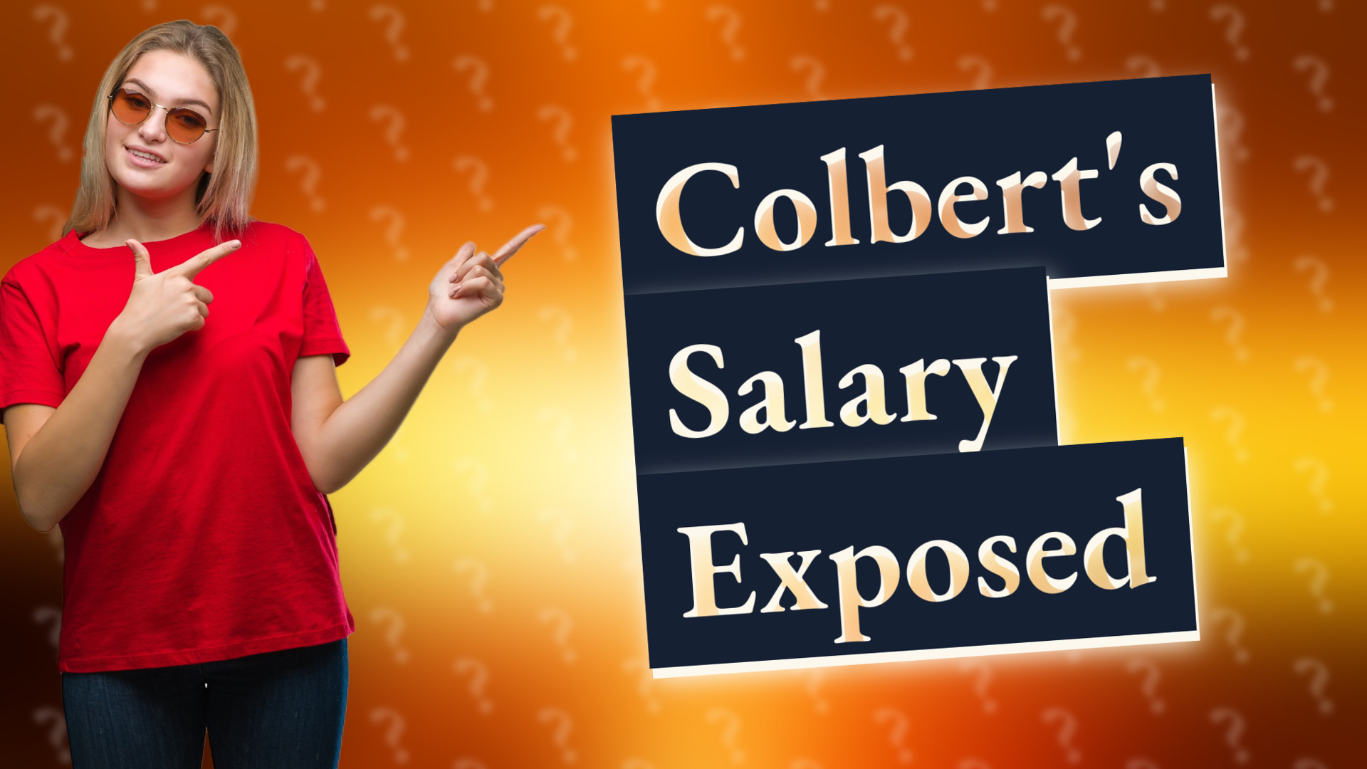Colbert's Salary Exposed