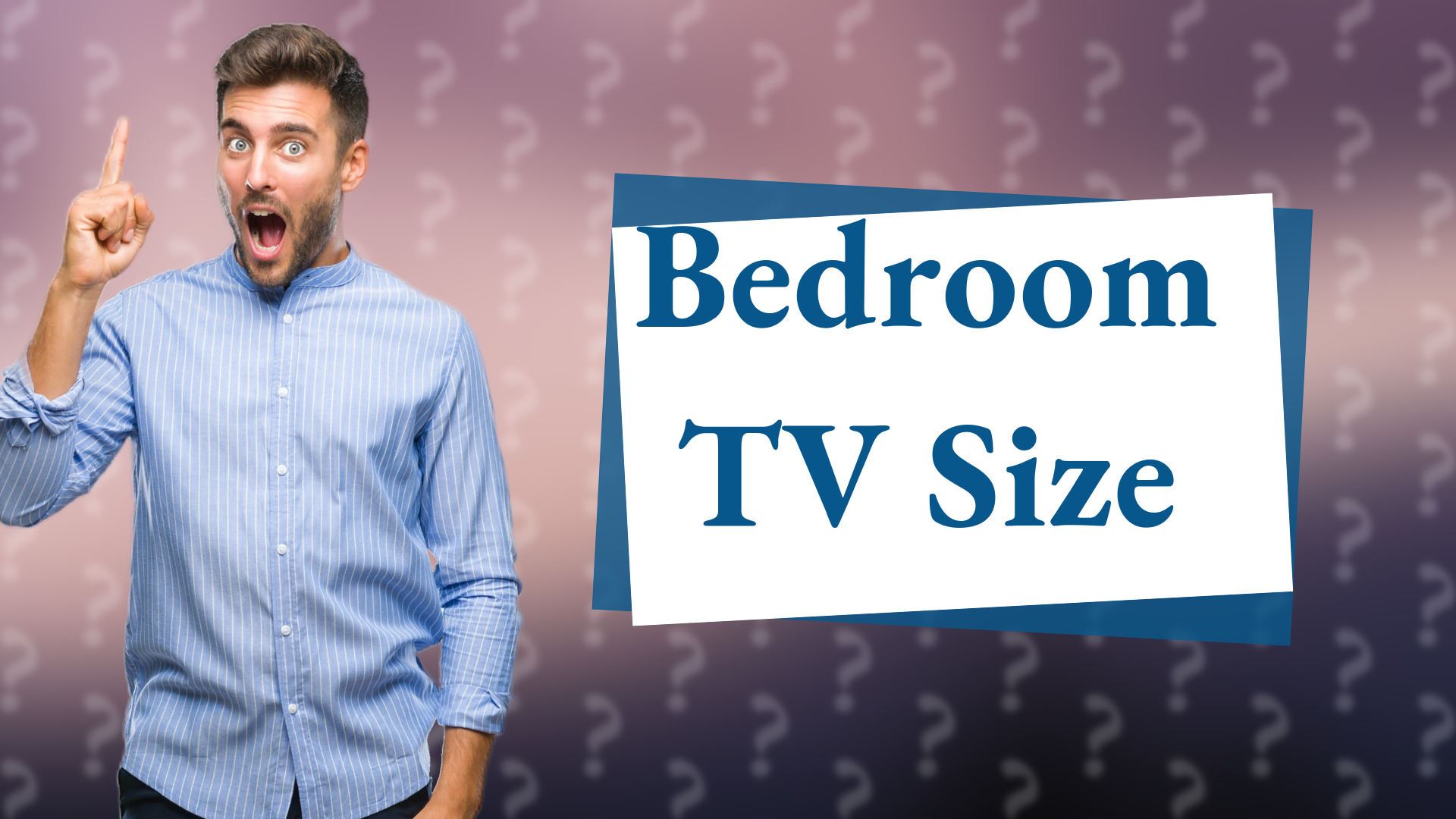 Bedroom TV Size